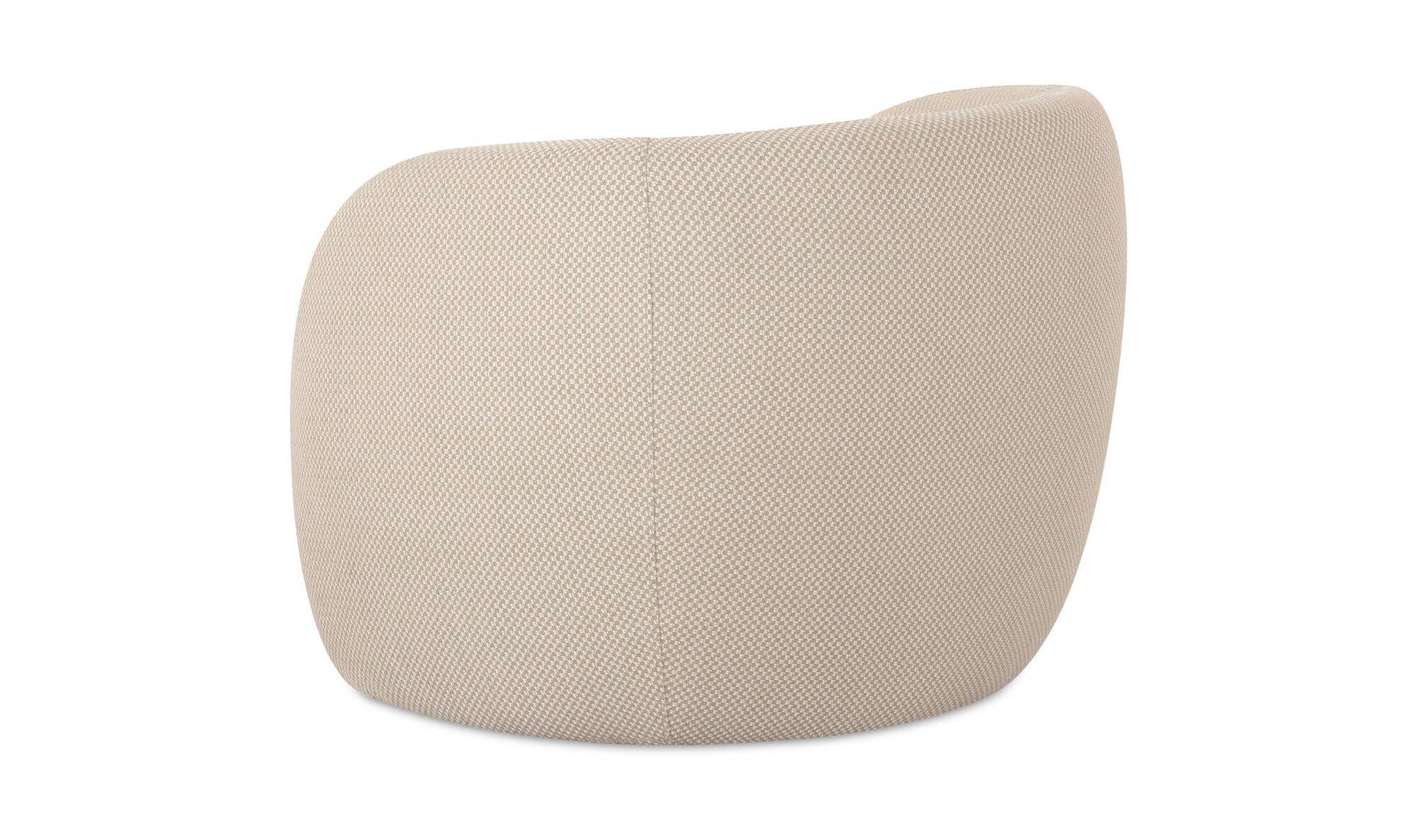 Rae Outdoor Accent Chair Beige Check by Moe's Home Collection - view 7