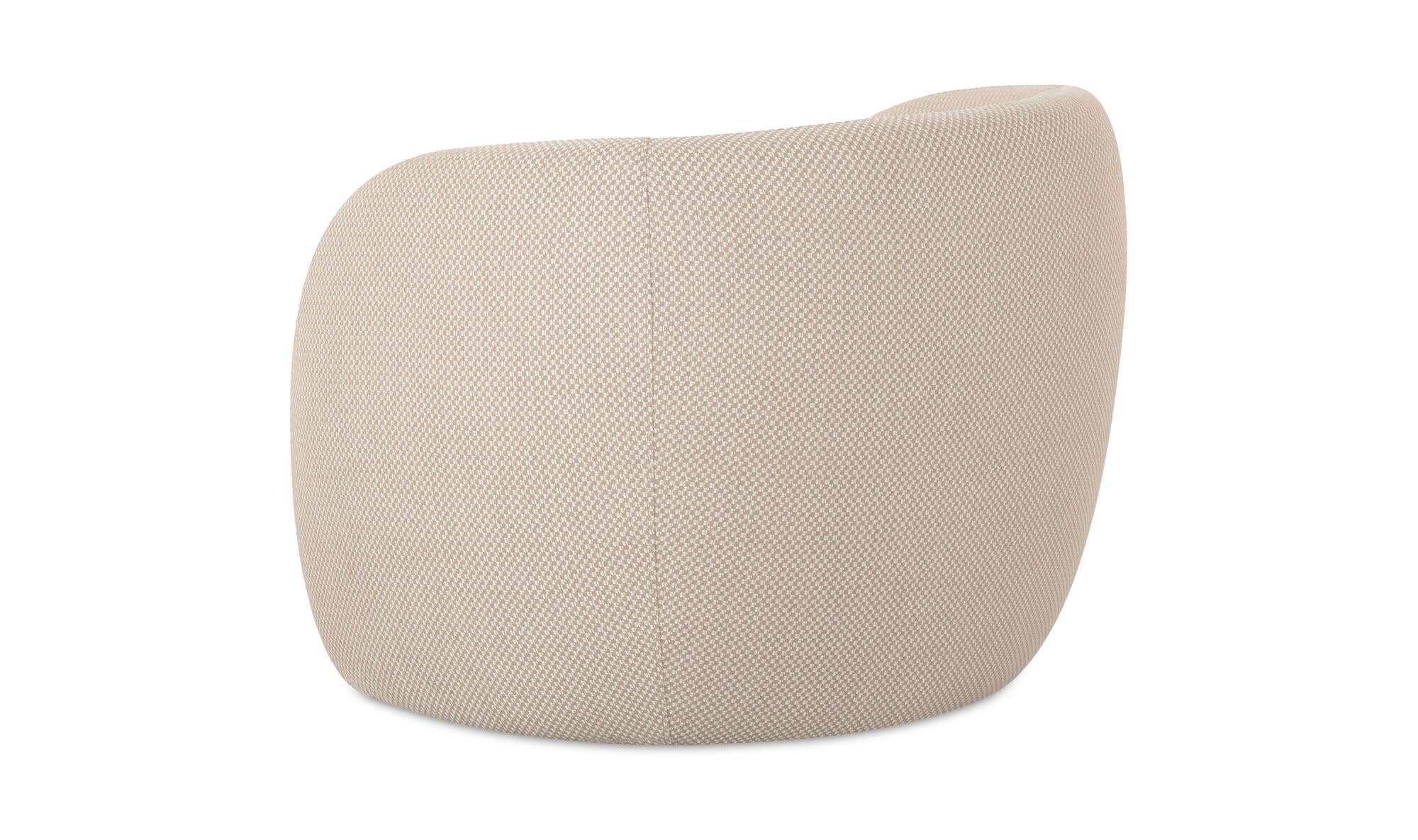 Rae Outdoor Accent Chair Beige Check by Moe's Home Collection - view 7