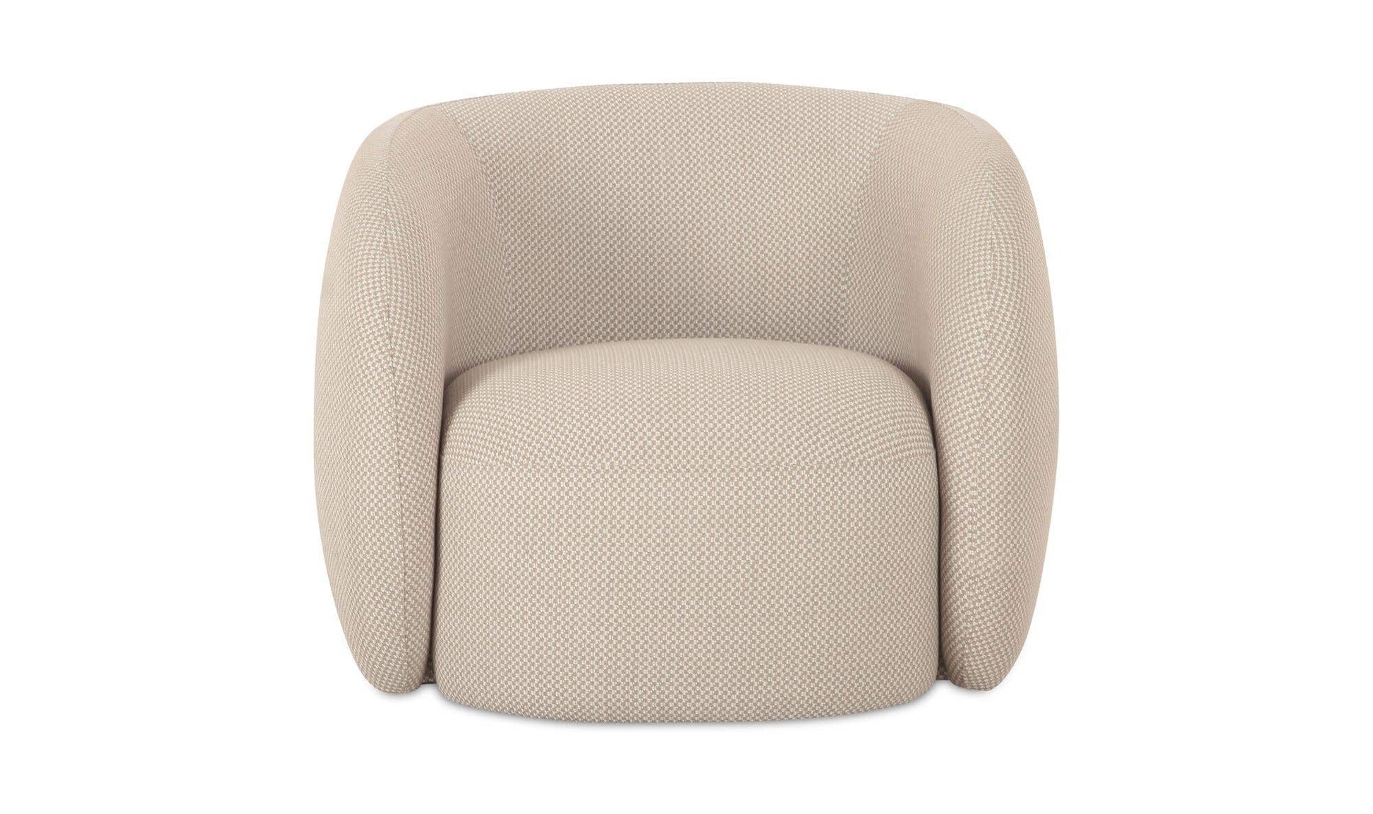 Rae Outdoor Accent Chair Beige Check by Moe's Home Collection - view 5