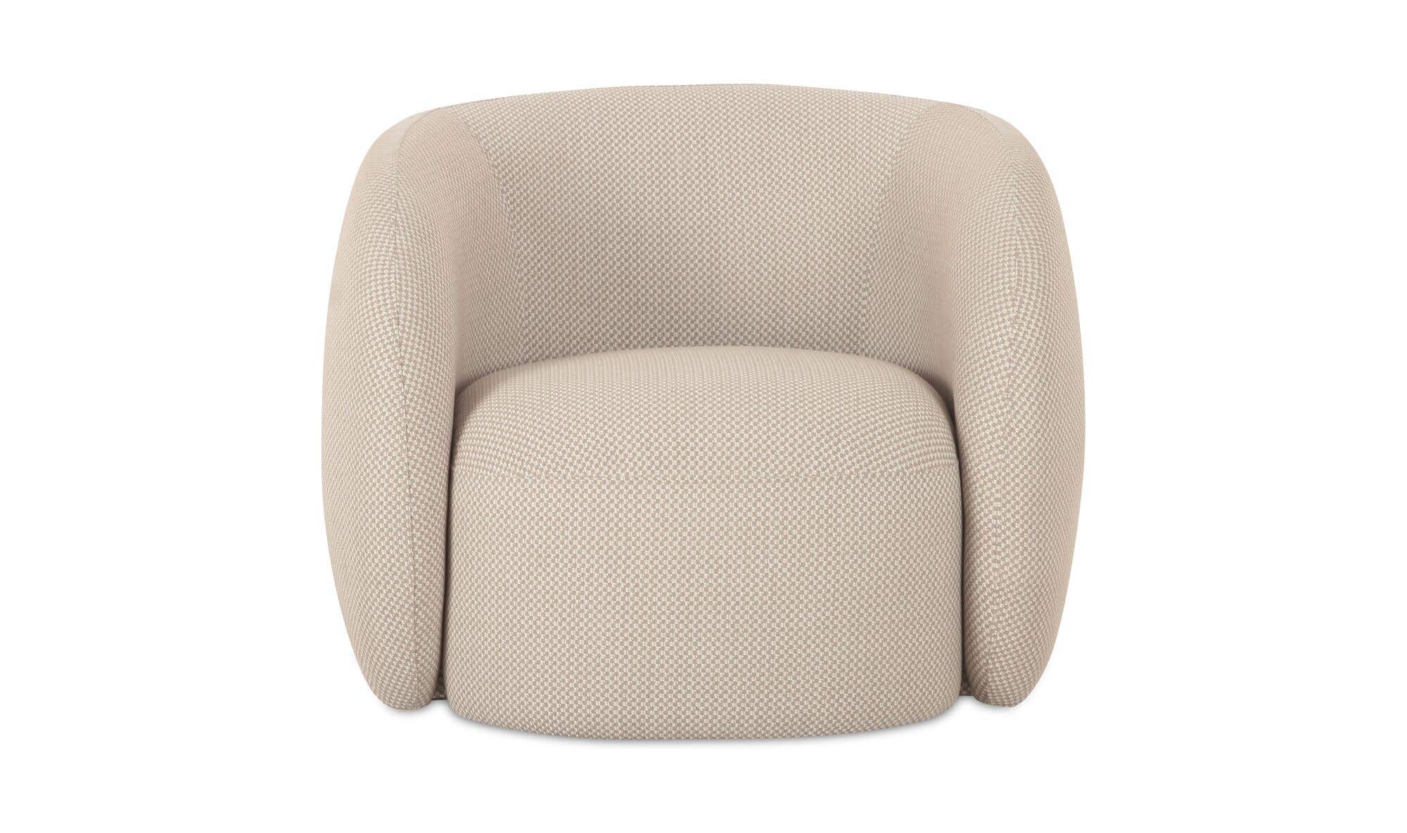 Rae Outdoor Accent Chair Beige Check by Moe's Home Collection - view 5