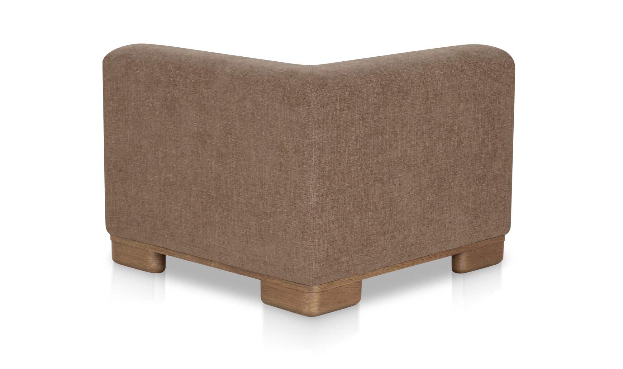 June Corner Chair Dark Brown by Moe's Home Collection - view 7