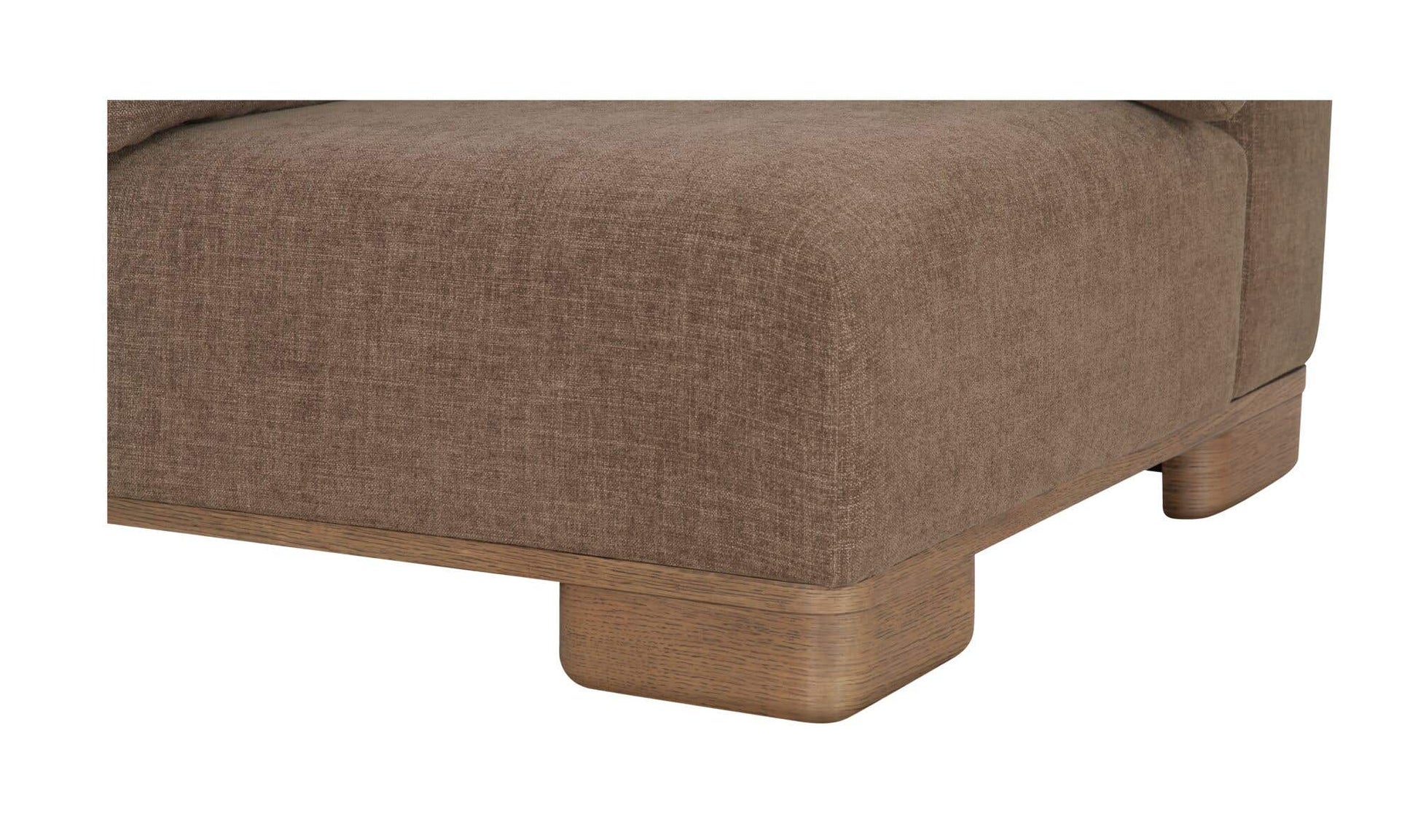 June Corner Chair Dark Brown by Moe's Home Collection - view 10