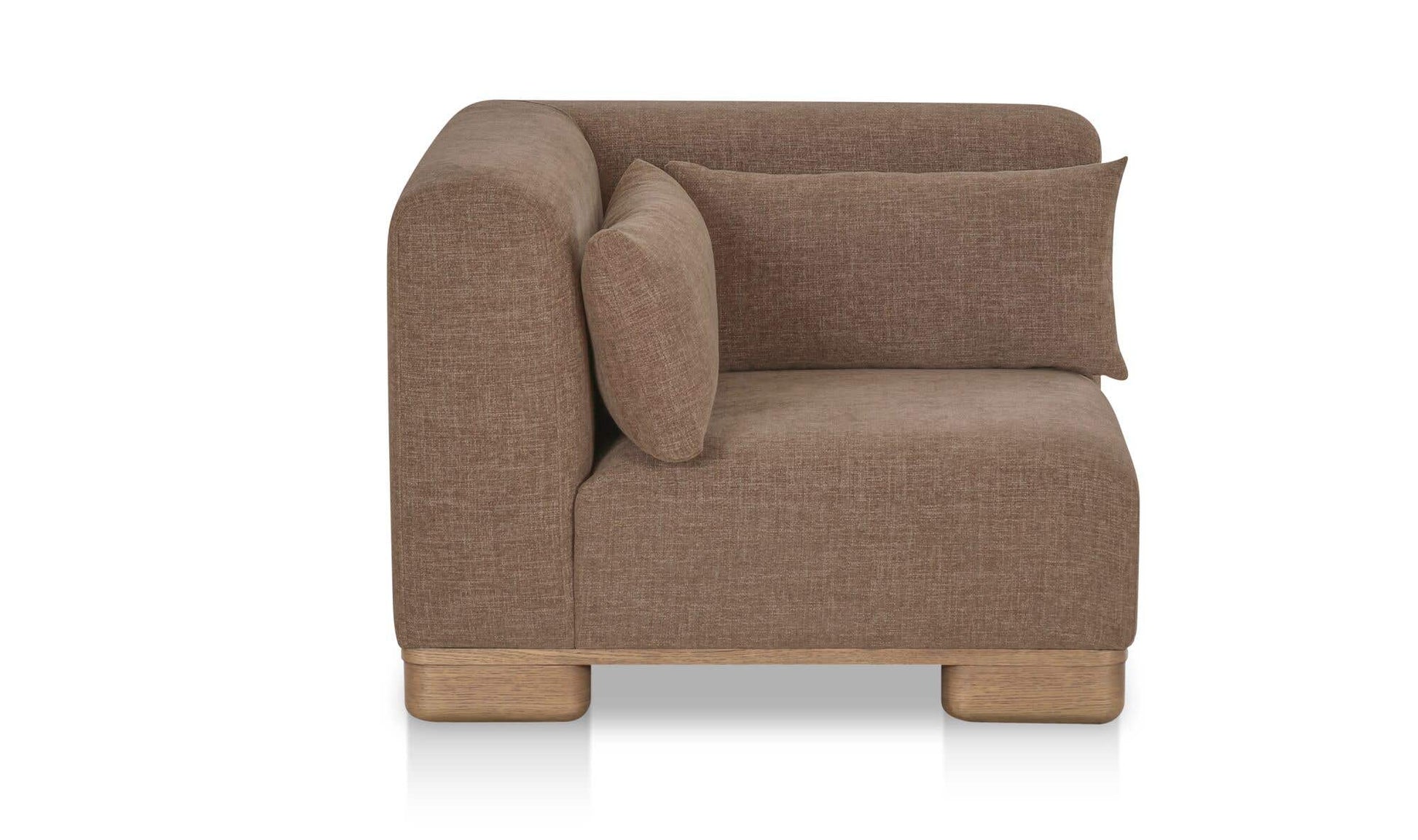 June Corner Chair Dark Brown by Moe's Home Collection - view 5