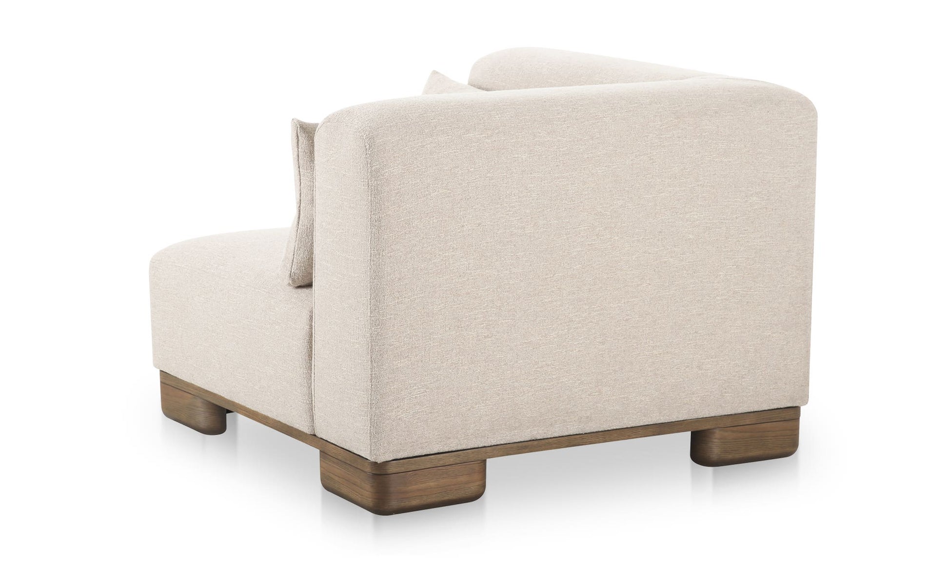 June Corner Chair Oatmeal by Moe's Home Collection - view 14