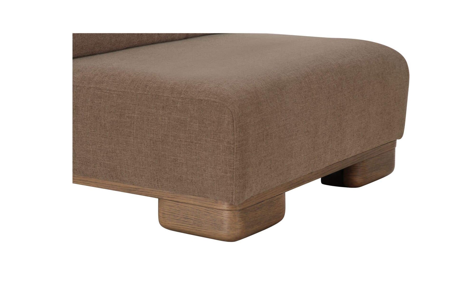 June Slipper Chair Dark Brown by Moe's Home Collection - view 10