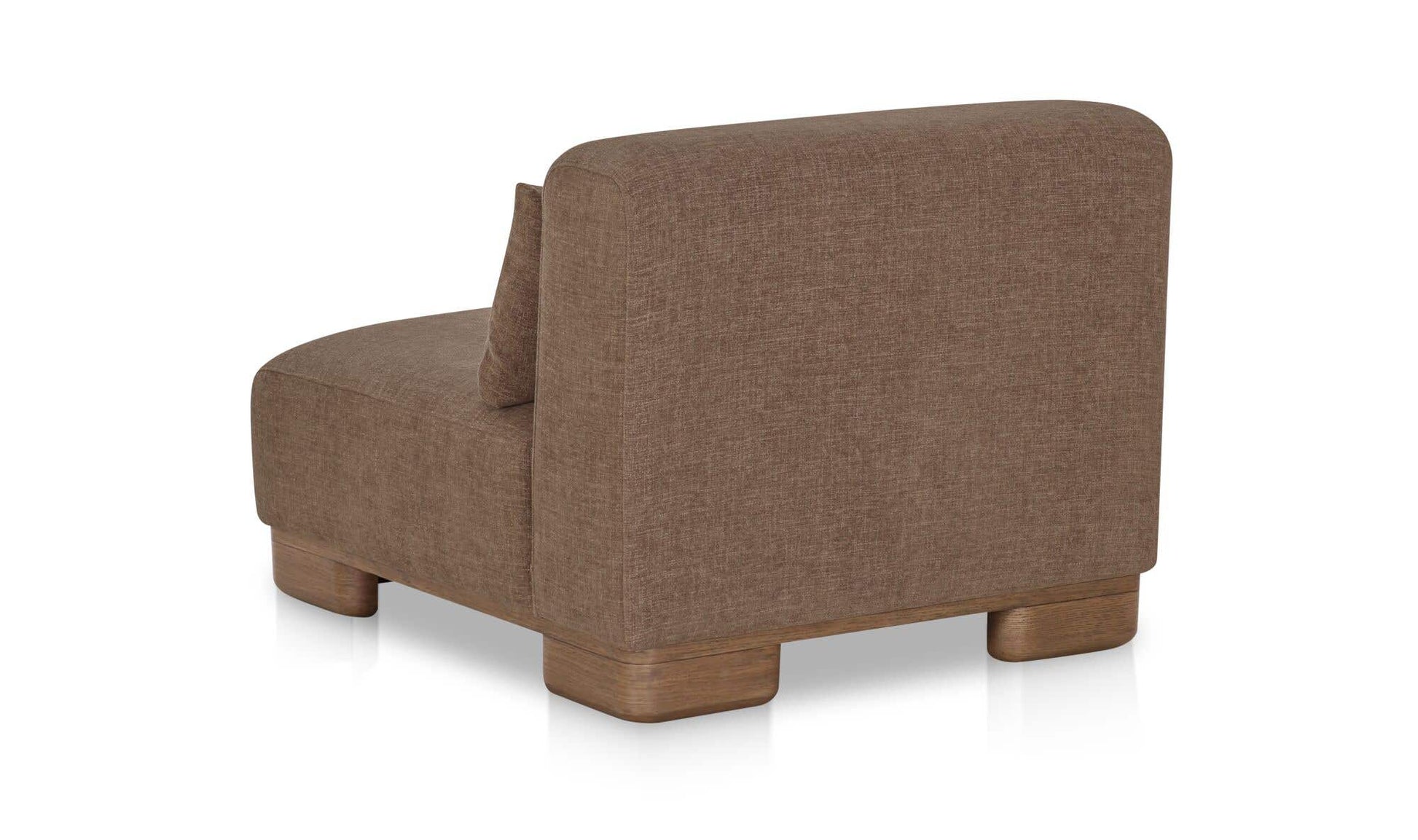 June Slipper Chair Dark Brown by Moe's Home Collection - view 7