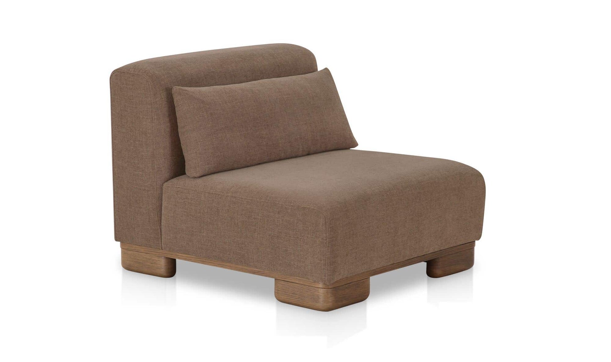 June Slipper Chair Dark Brown by Moe's Home Collection - view 5