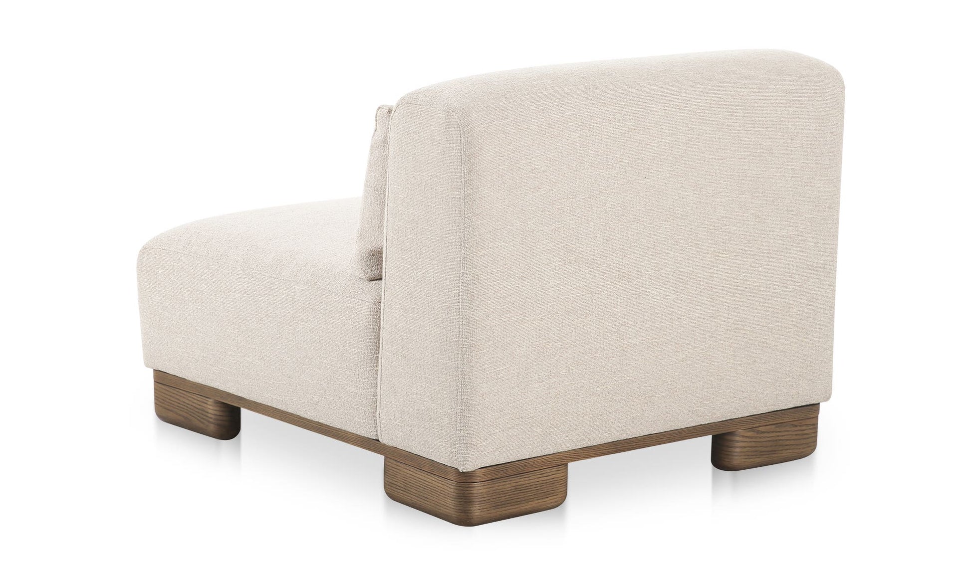 June Slipper Chair Oatmeal by Moe's Home Collection - view 13