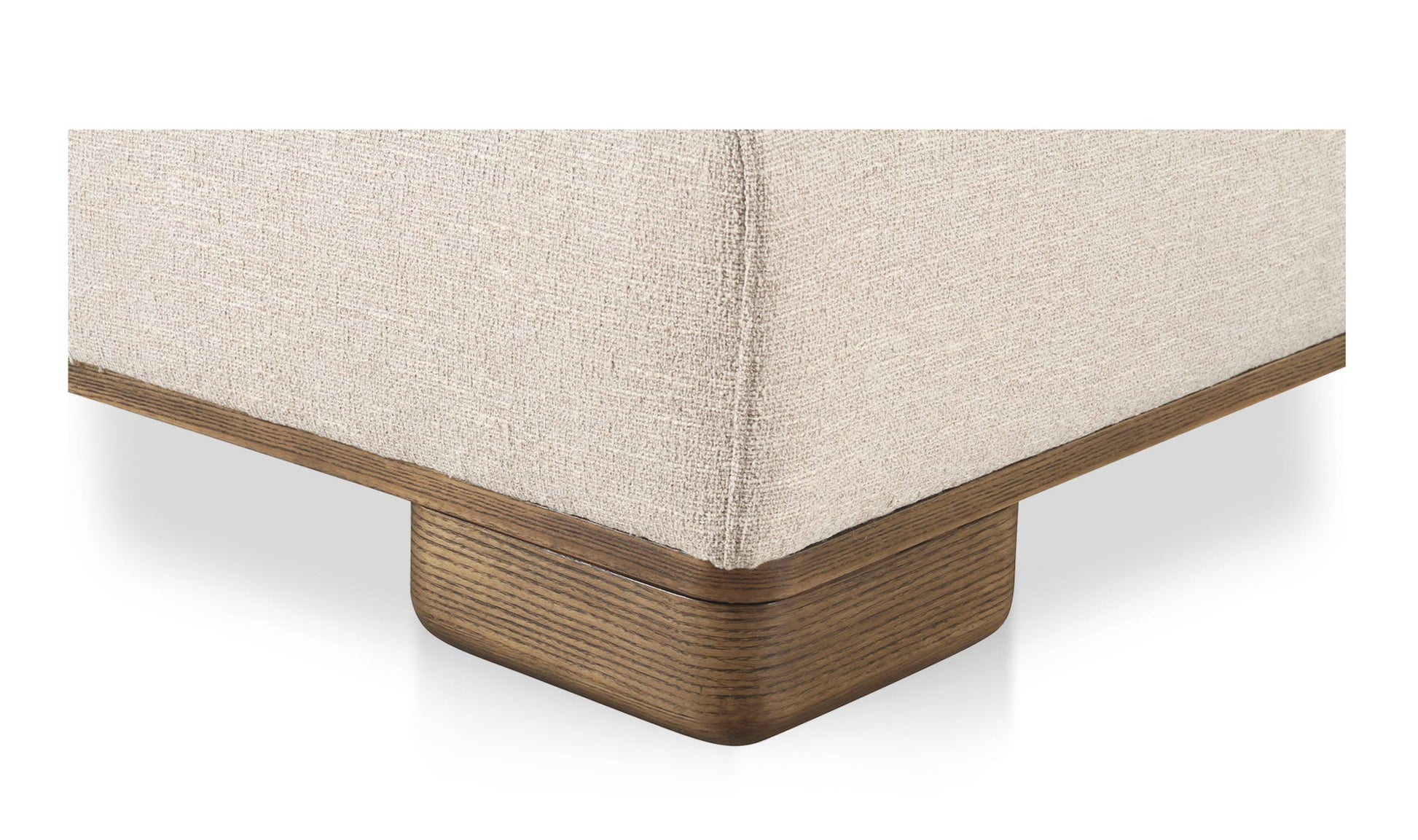 June Slipper Chair Oatmeal by Moe's Home Collection - view 15