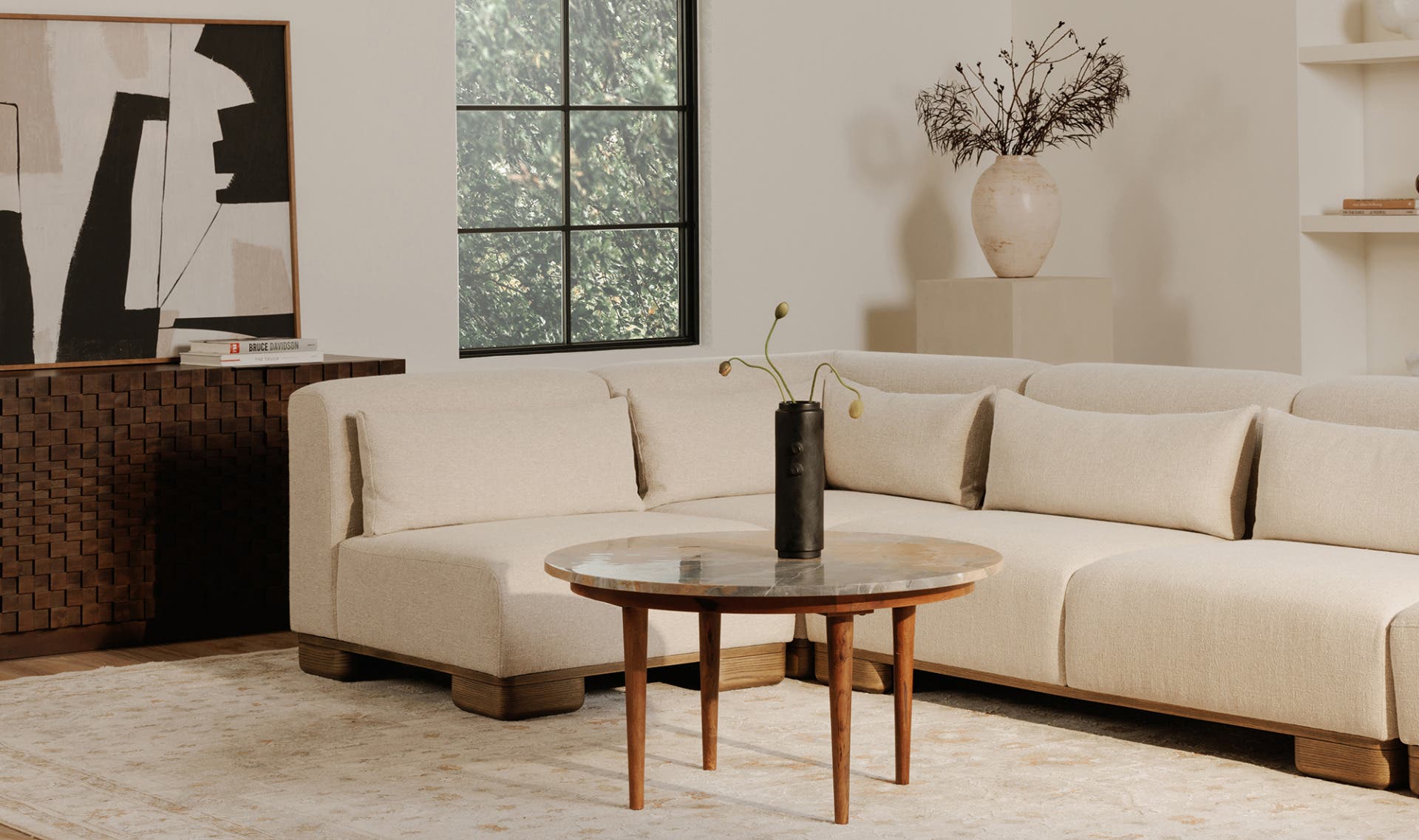 June Sofa Oatmeal by Moe's Home Collection - view 8