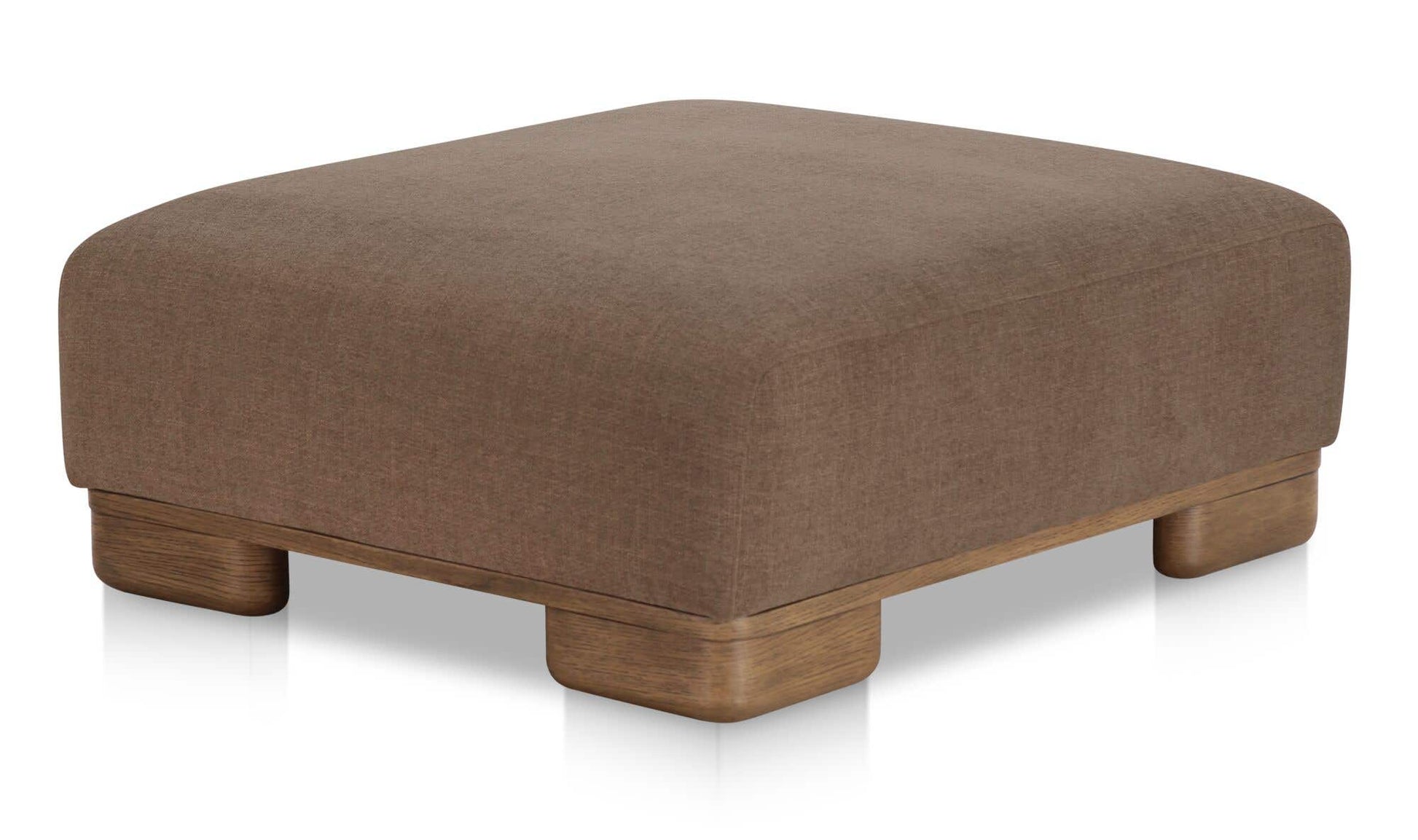 June Ottoman Dark Brown by Moe's Home Collection - view 7