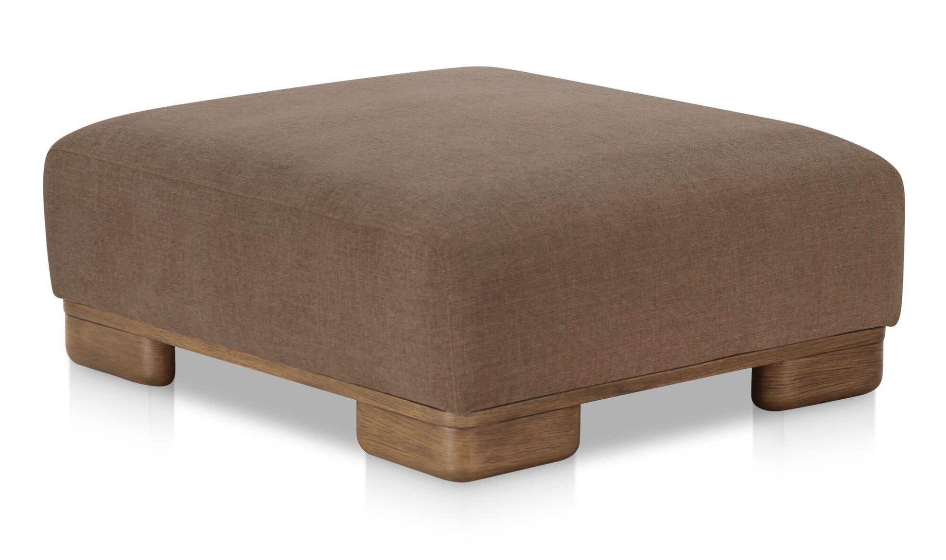 June Ottoman Dark Brown by Moe's Home Collection - view 5