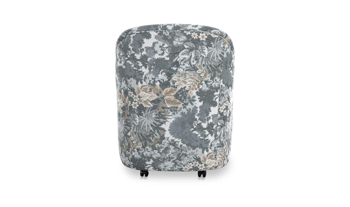 Drava Rolling Dining Chair Tapestry by Moe's Home Collection - view 6