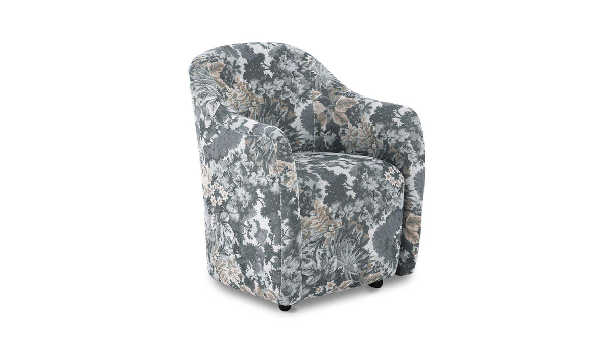 Drava Rolling Dining Chair Tapestry by Moe's Home Collection - view 4