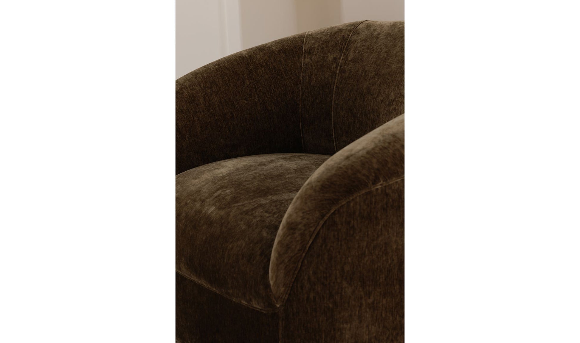 Thora Lounge Chair Dark Green by Moe's Home Collection - view 7