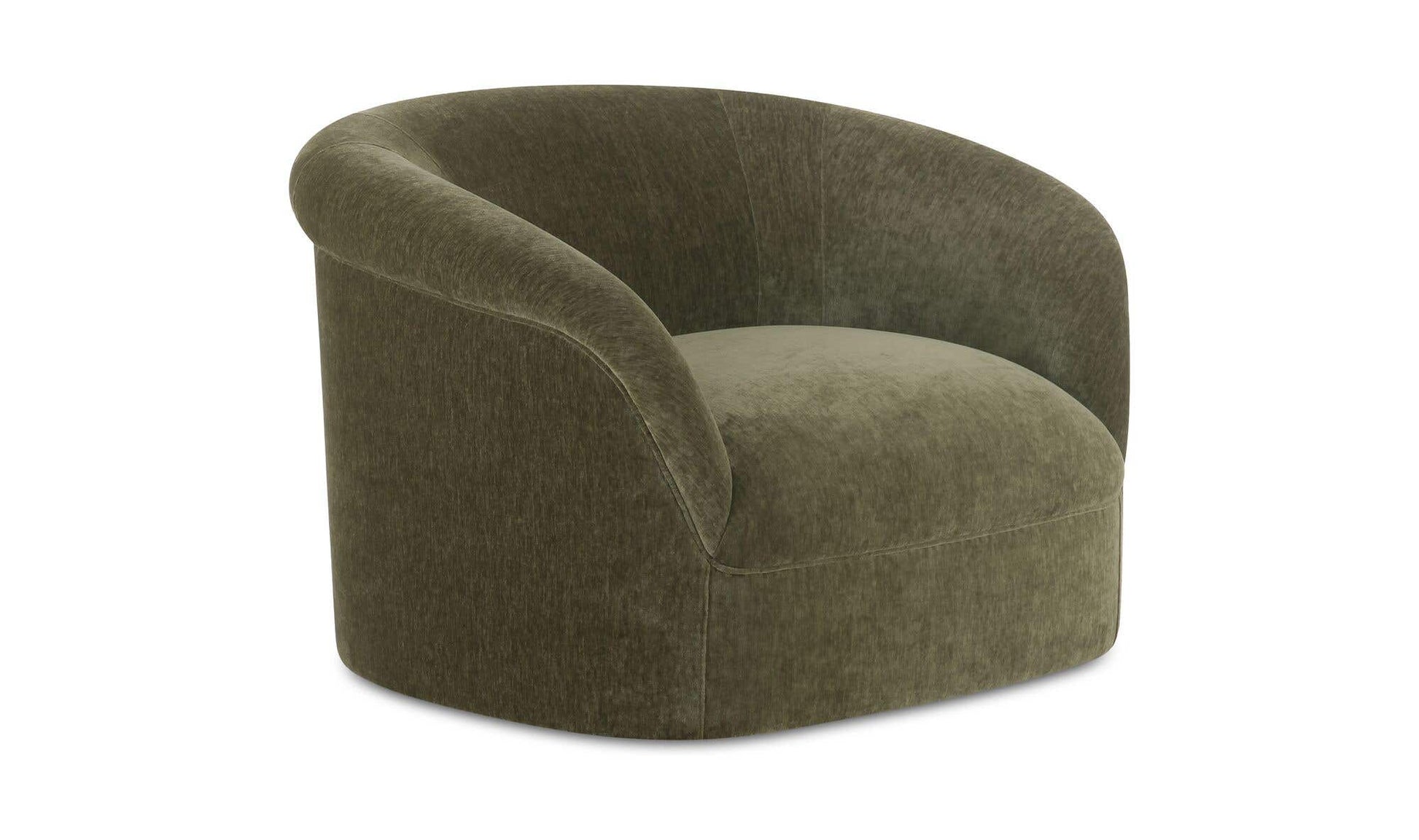 Thora Lounge Chair Dark Green by Moe's Home Collection - view 9