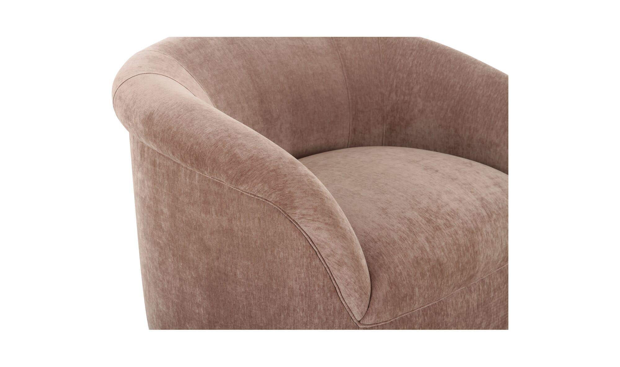 Thora Lounge Chair Blush by Moe's Home Collection - view 12