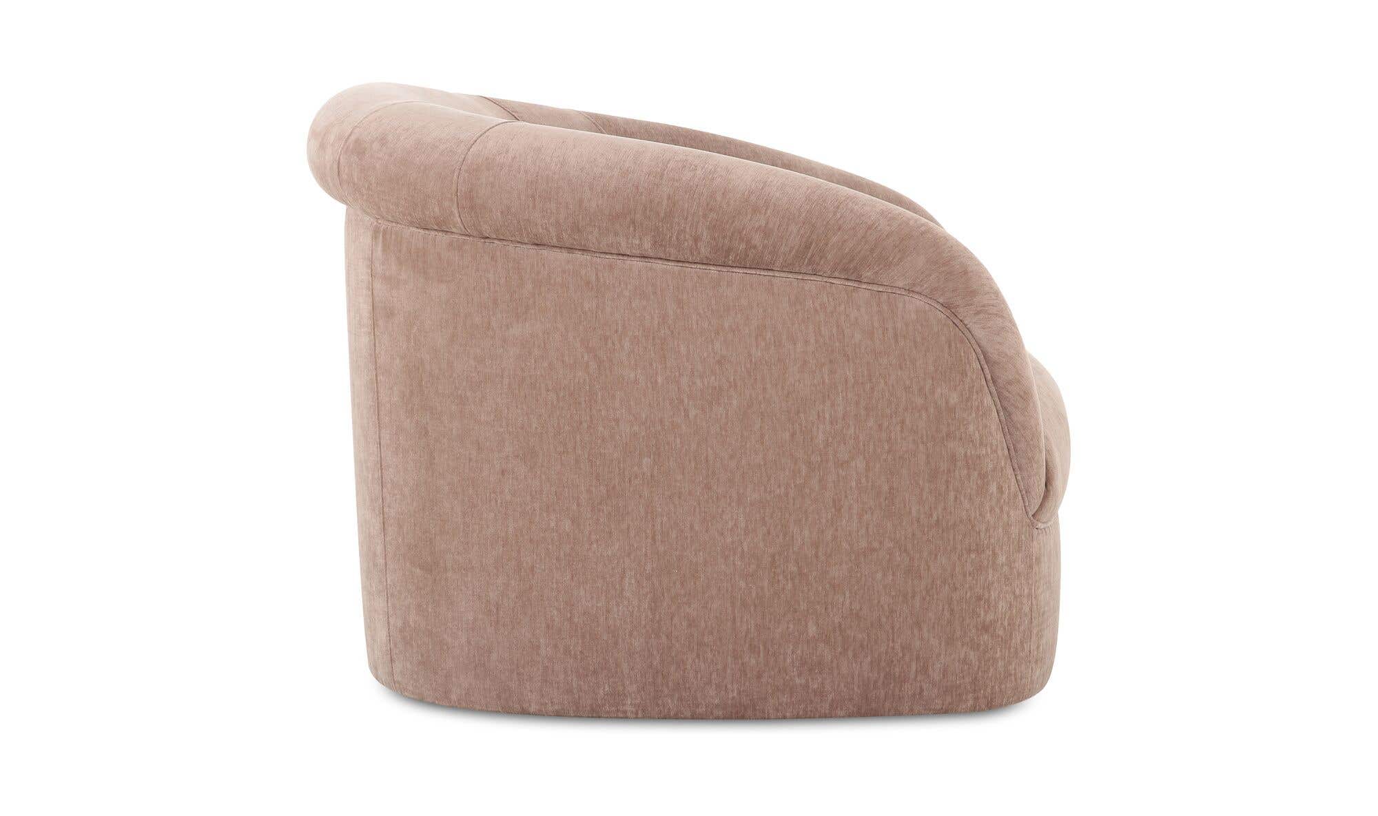 Thora Lounge Chair Blush by Moe's Home Collection - view 9