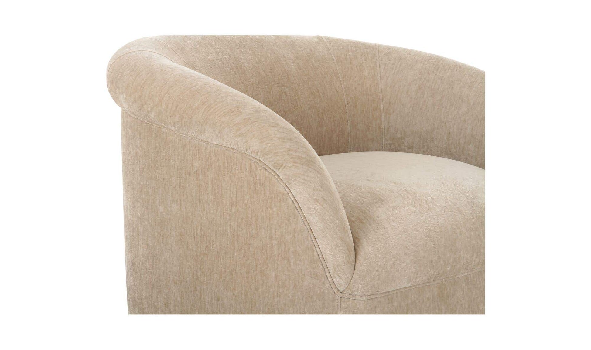 Thora Lounge Chair Beige by Moe's Home Collection - view 9