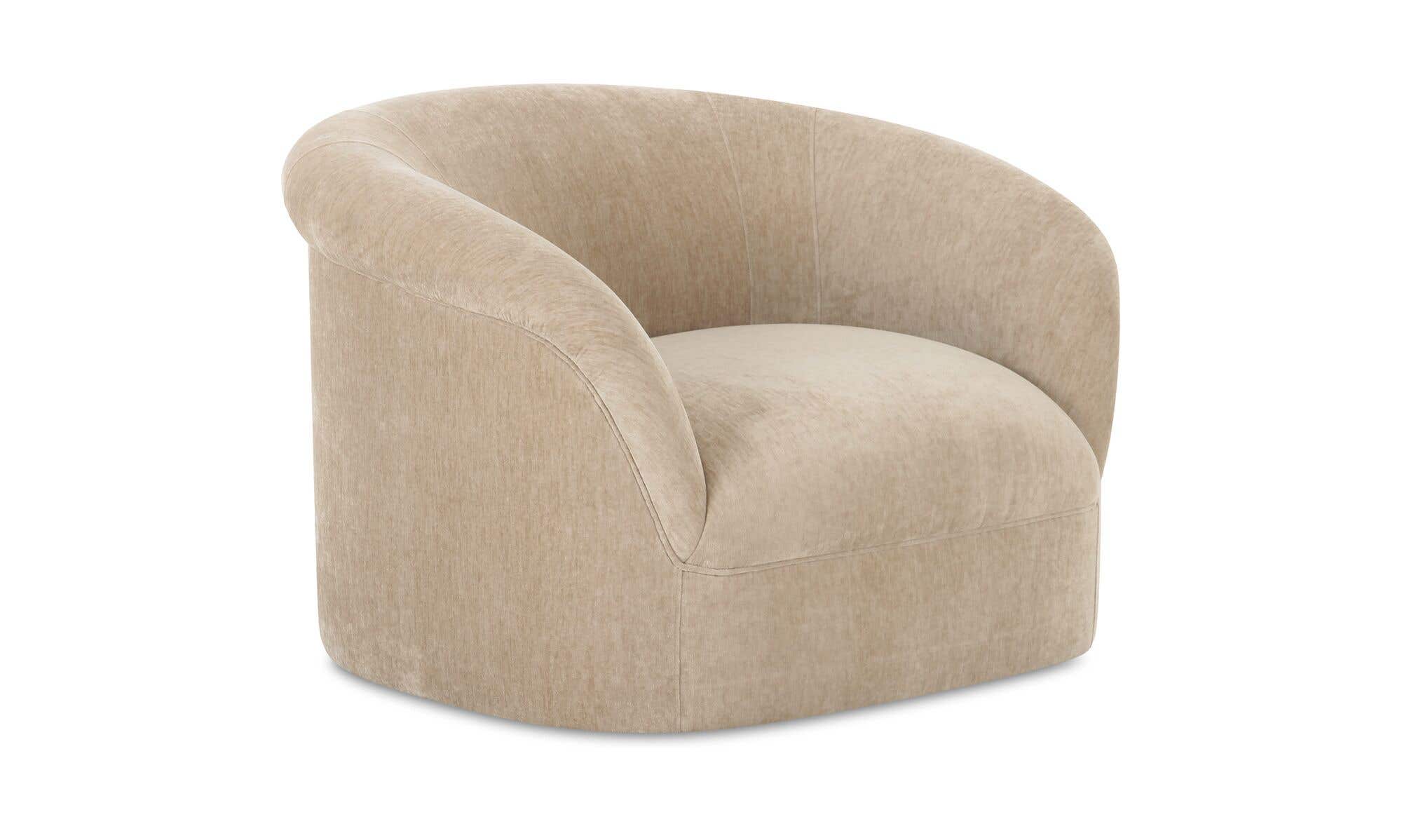 Thora Lounge Chair Beige by Moe's Home Collection - view 5