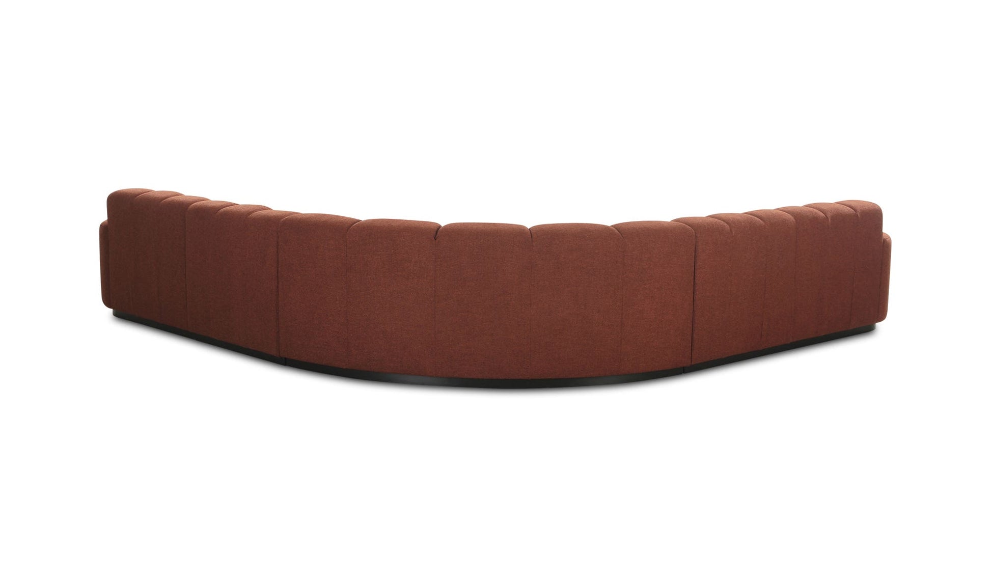 Roman L-Shaped Sectional Rust by Moe's Home Collection - view 12