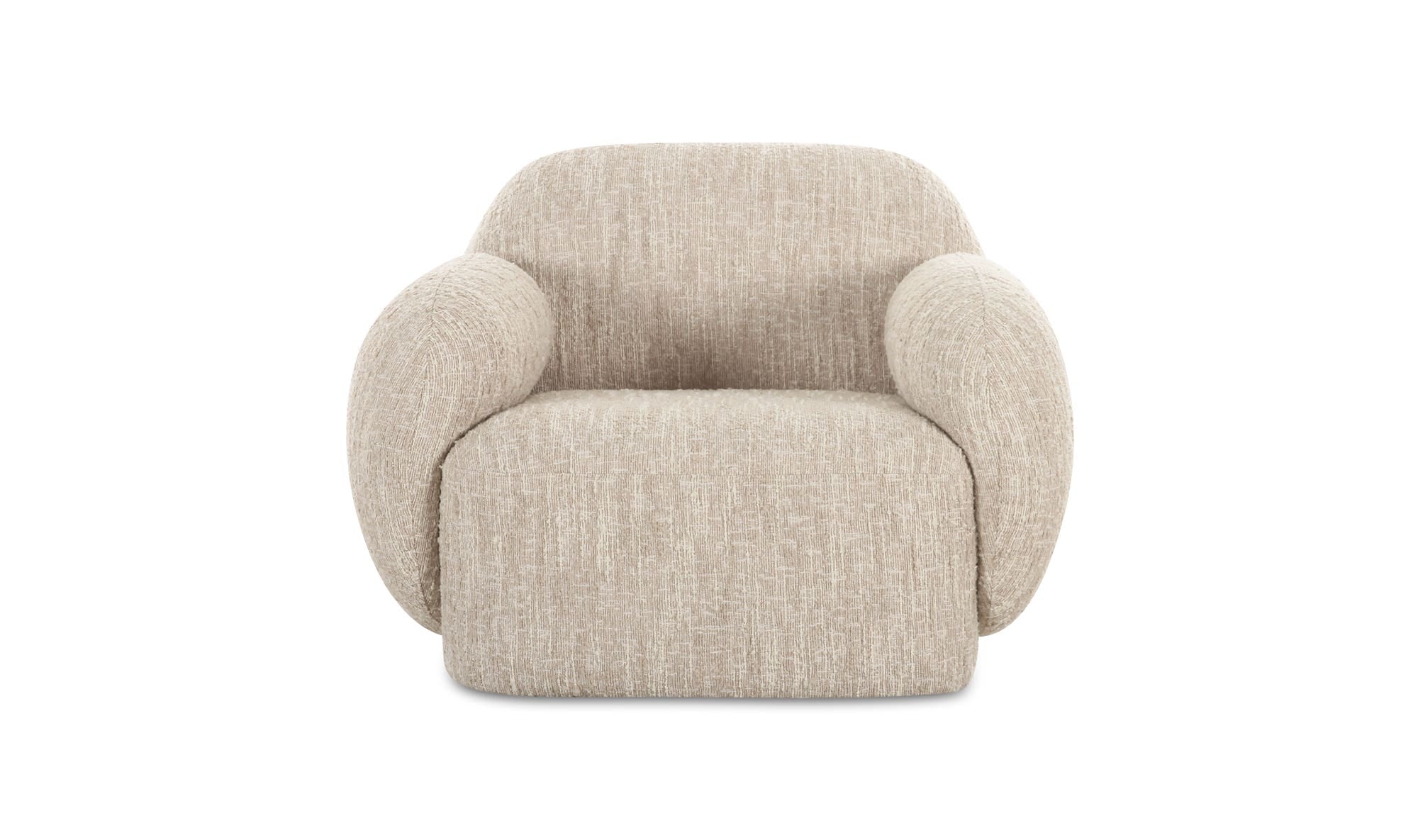 Hazel Lounge Chair Off White by Moe's Home Collection - view 5