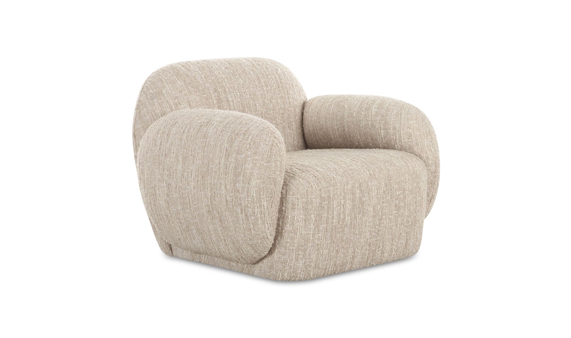 Hazel Lounge Chair Off White by Moe's Home Collection - view 8