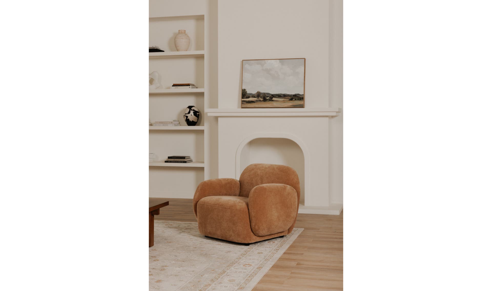 Hazel Lounge Chair Copper by Moe's Home Collection - view 7
