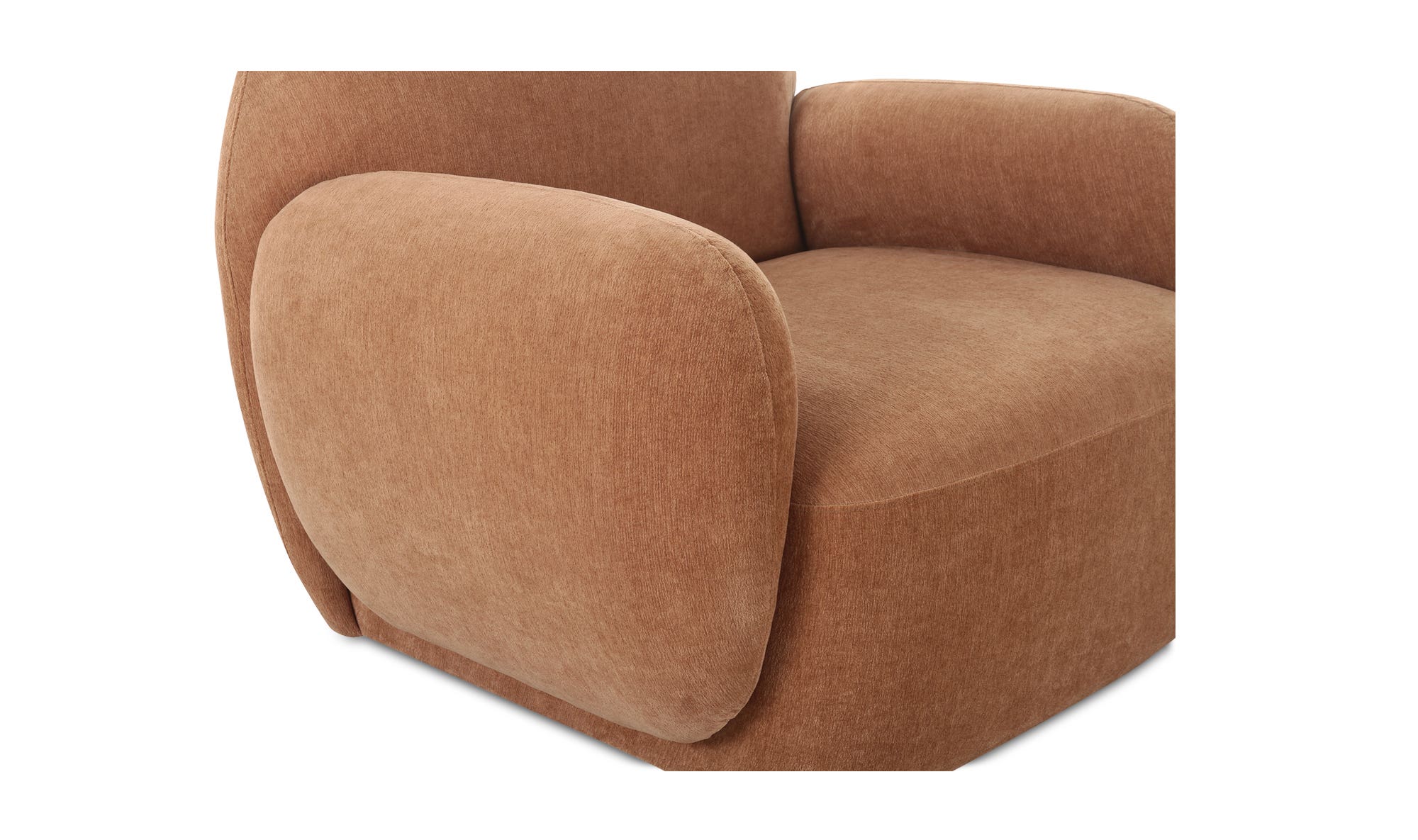 Hazel Lounge Chair Copper by Moe's Home Collection - view 12