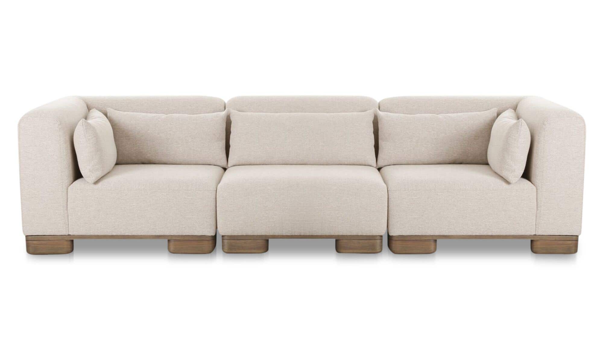 June Modular Sofa Oatmeal by Moe's Home Collection - view 4
