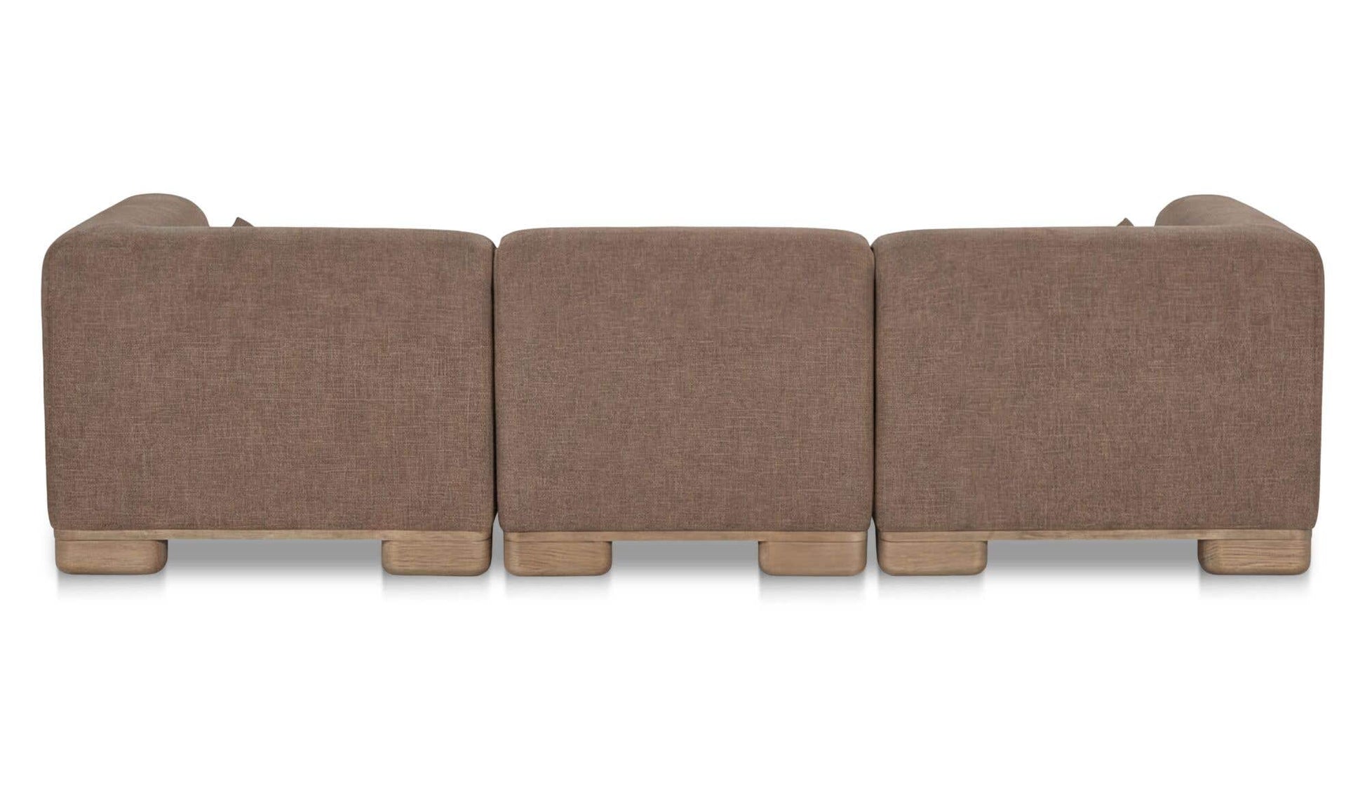 June Lounge Modular Sectional Dark Brown by Moe's Home Collection - view 5