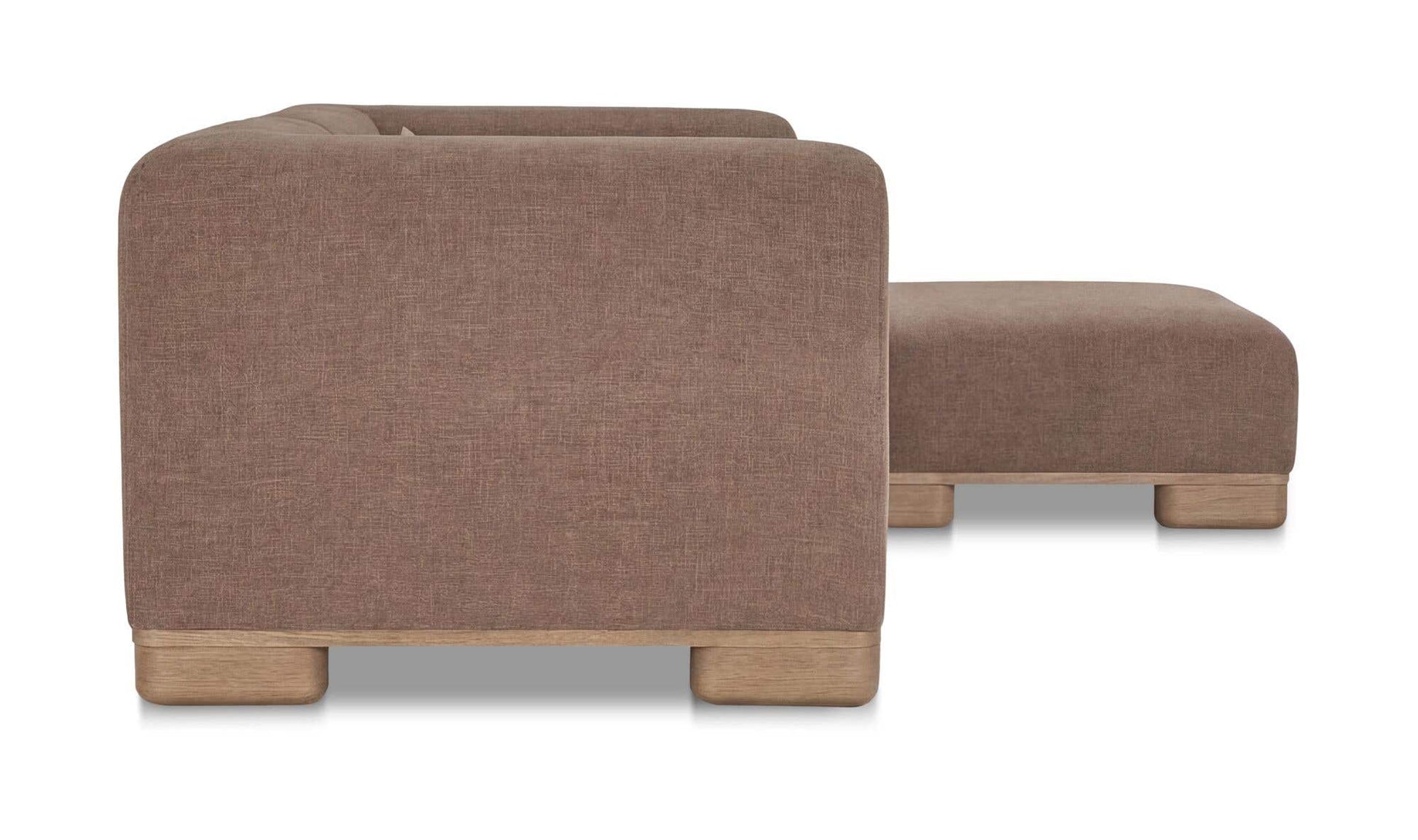 June Lounge Modular Sectional Dark Brown by Moe's Home Collection - view 4