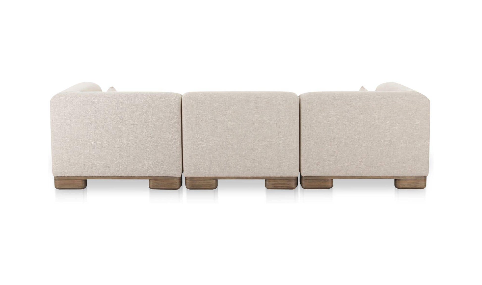June Lounge Modular Sectional Oatmeal by Moe's Home Collection - view 8
