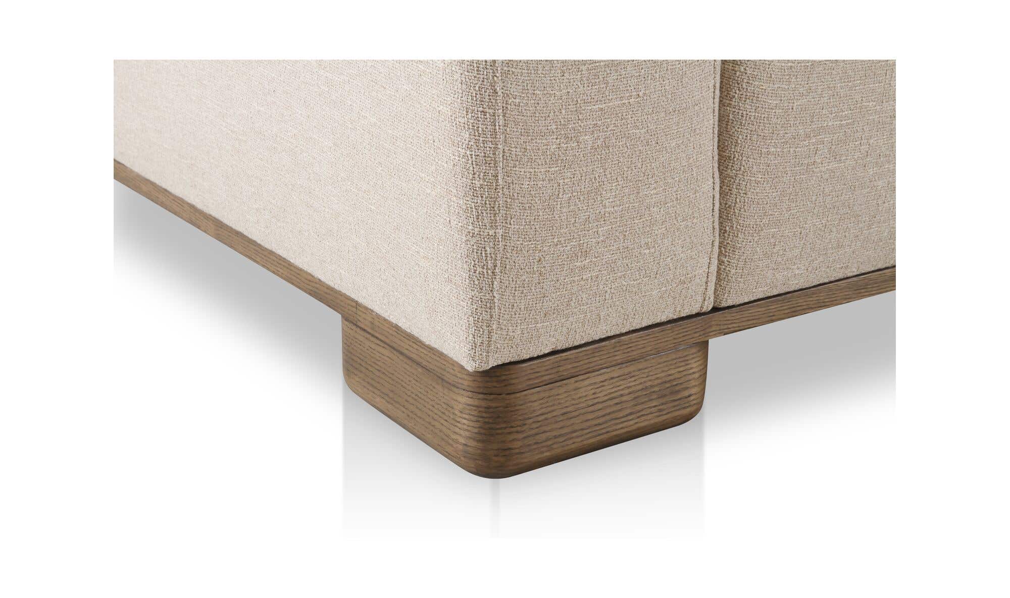 June Lounge Modular Sectional Oatmeal by Moe's Home Collection - view 10