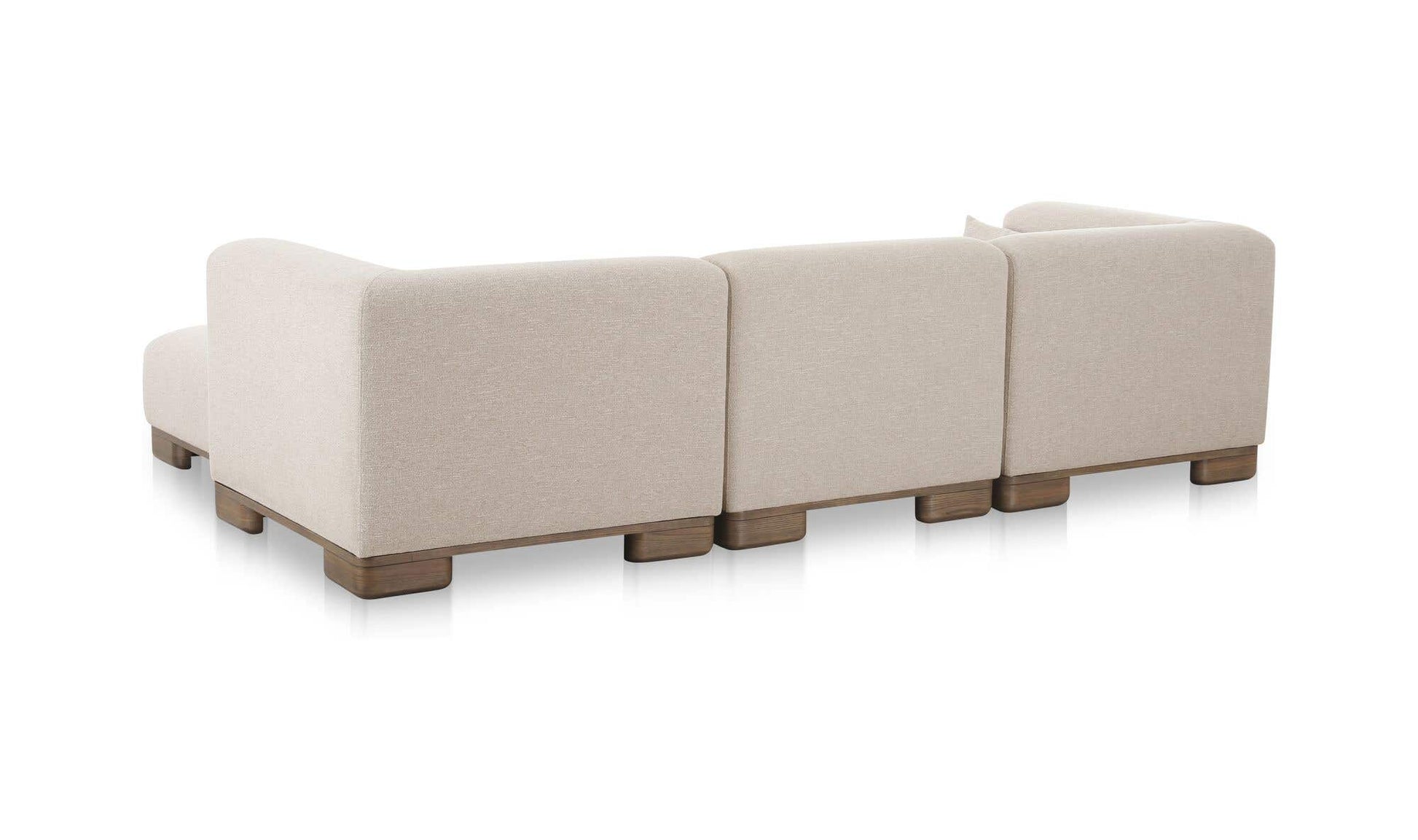 June Lounge Modular Sectional Oatmeal by Moe's Home Collection - view 5