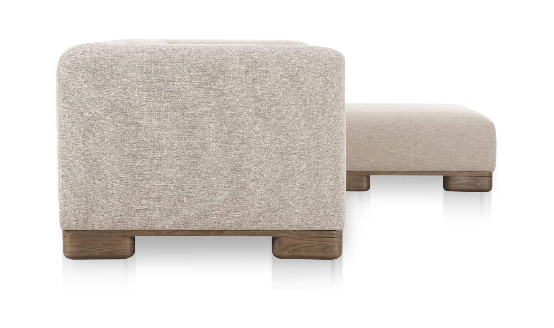 June Lounge Modular Sectional Oatmeal by Moe's Home Collection - view 7