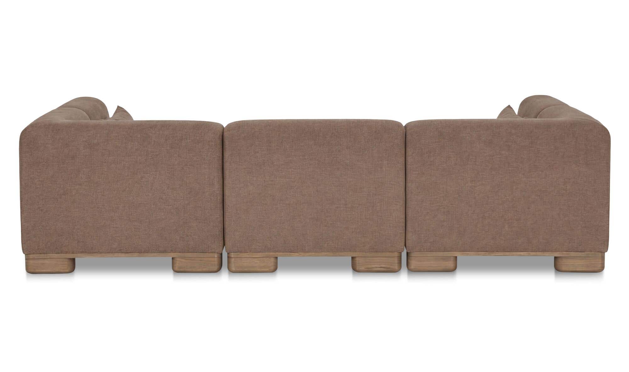 June Dream Modular Sectional Dark Brown by Moe's Home Collection - view 5