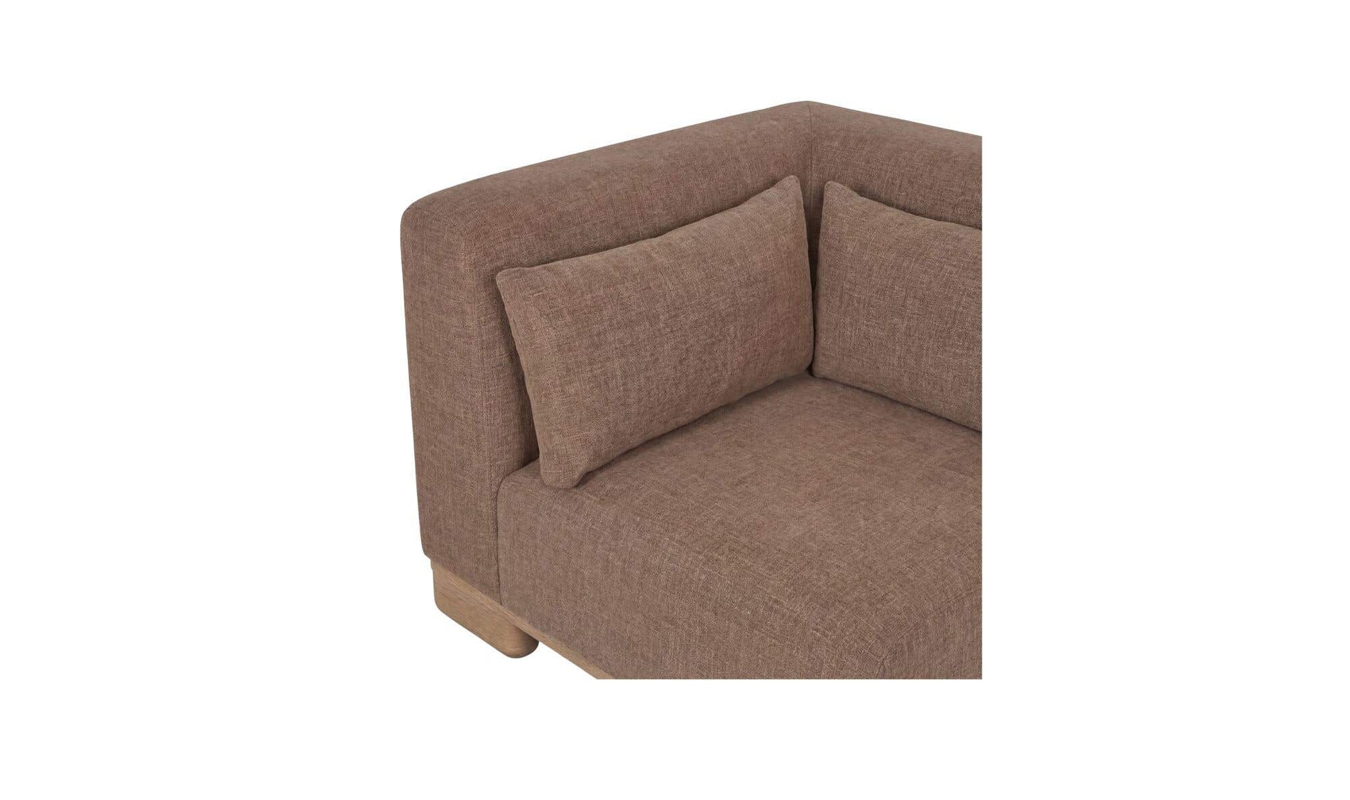 June Dream Modular Sectional Dark Brown by Moe's Home Collection - view 6