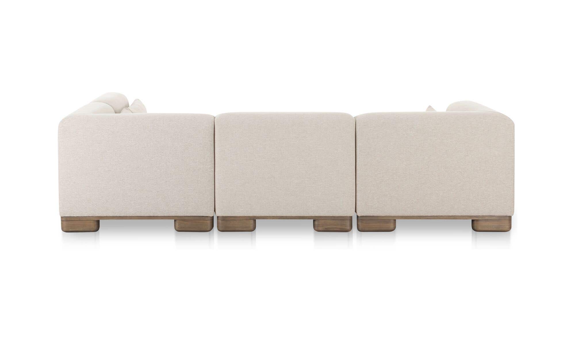 June Dream Modular Sectional Oatmeal by Moe's Home Collection - view 9