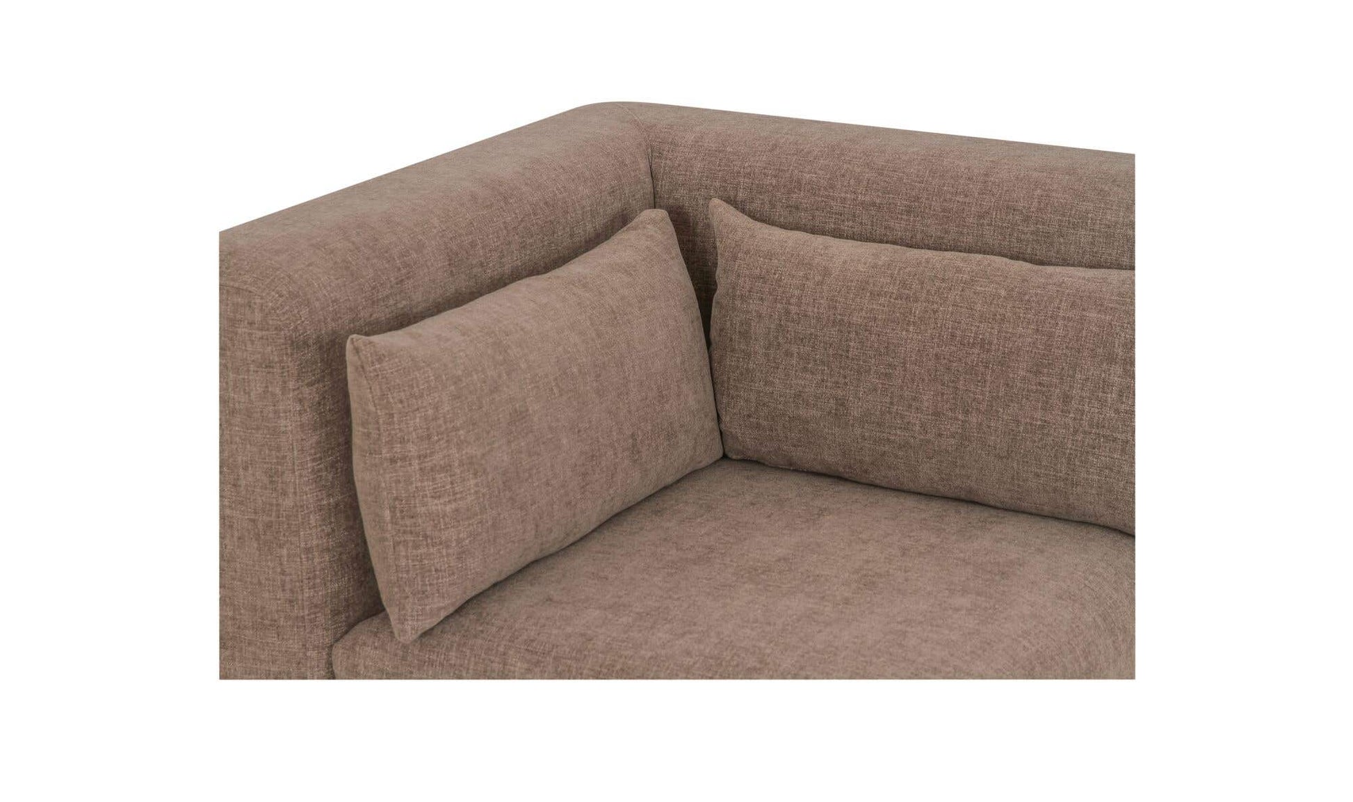 June Classic L Modular Sectional Dark Brown by Moe's Home Collection - view 8