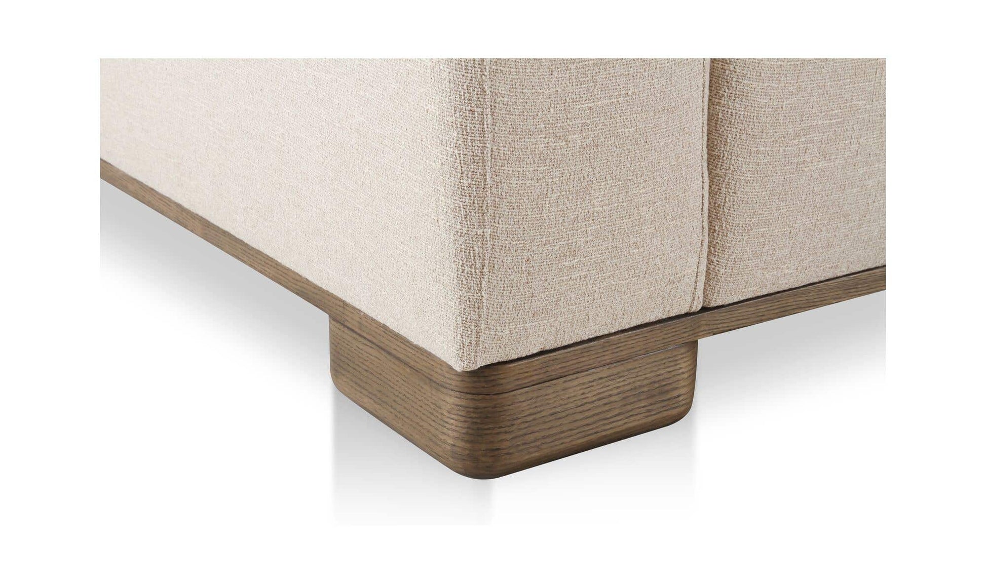 June Classic L-Shaped Modular Sectional Oatmeal by Moe's Home Collection - view 9