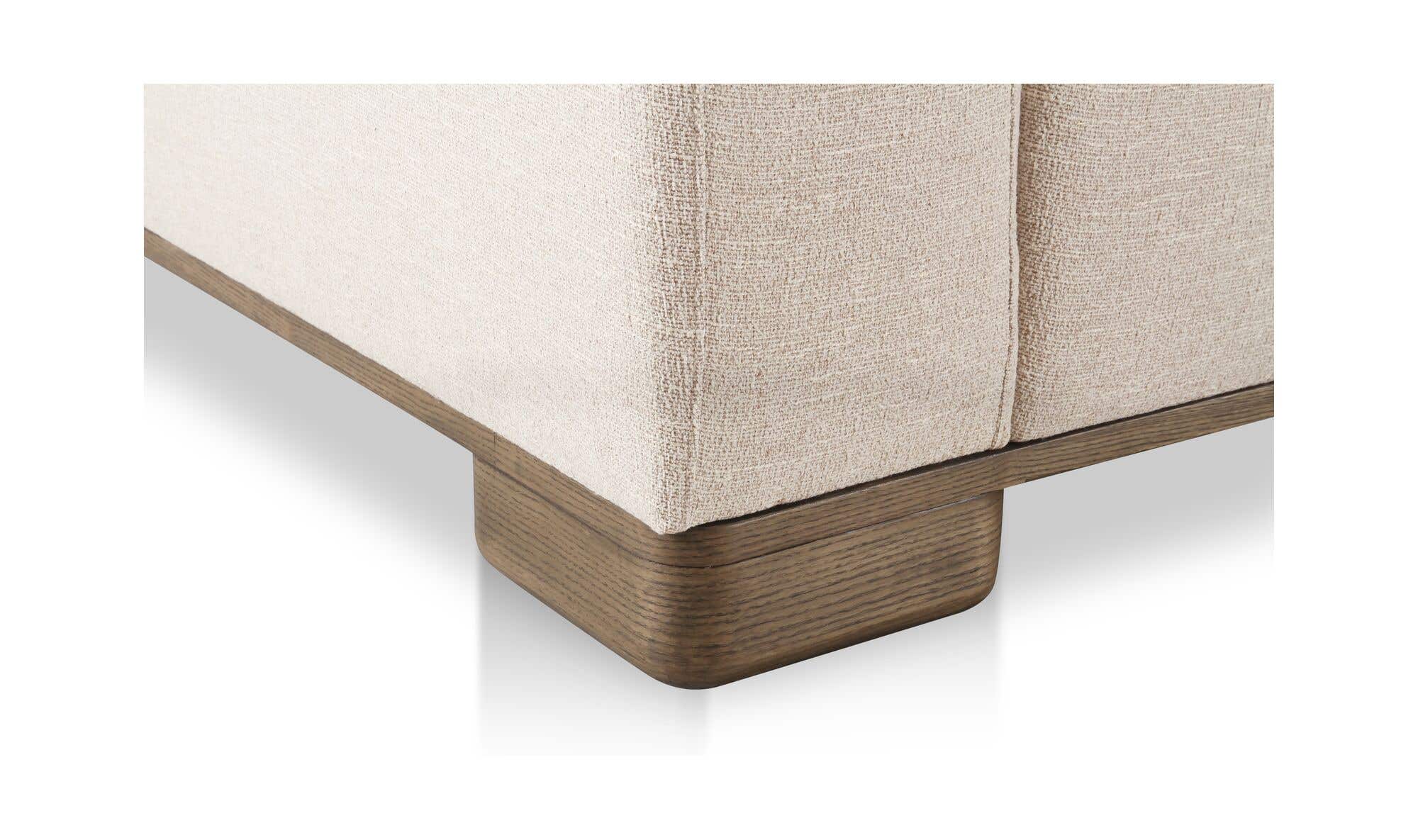 June U Shaped Modular Sectional Oatmeal by Moe's Home Collection - view 10