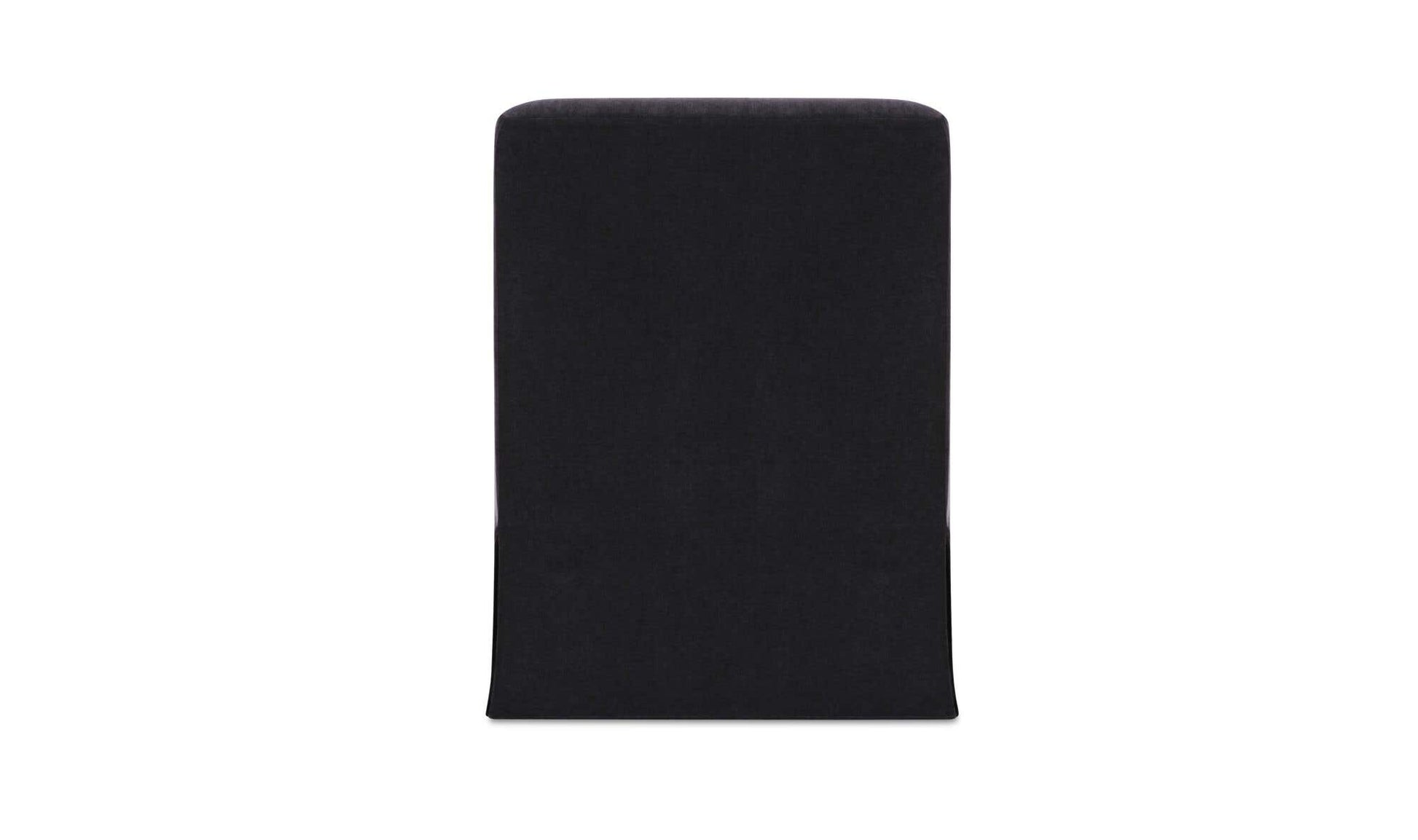 Lydia Slipcover Dining Chair Black by Moe's Home Collection - view 8
