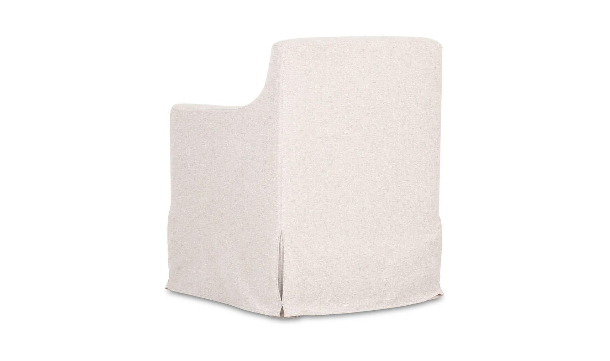 Lydia Slipcover Dining Chair Beige by Moe's Home Collection - view 8
