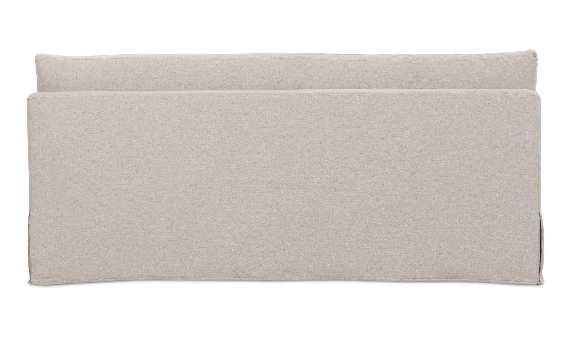 Fable Slipcover Dining Bench Beige by Moe's Home Collection - view 8