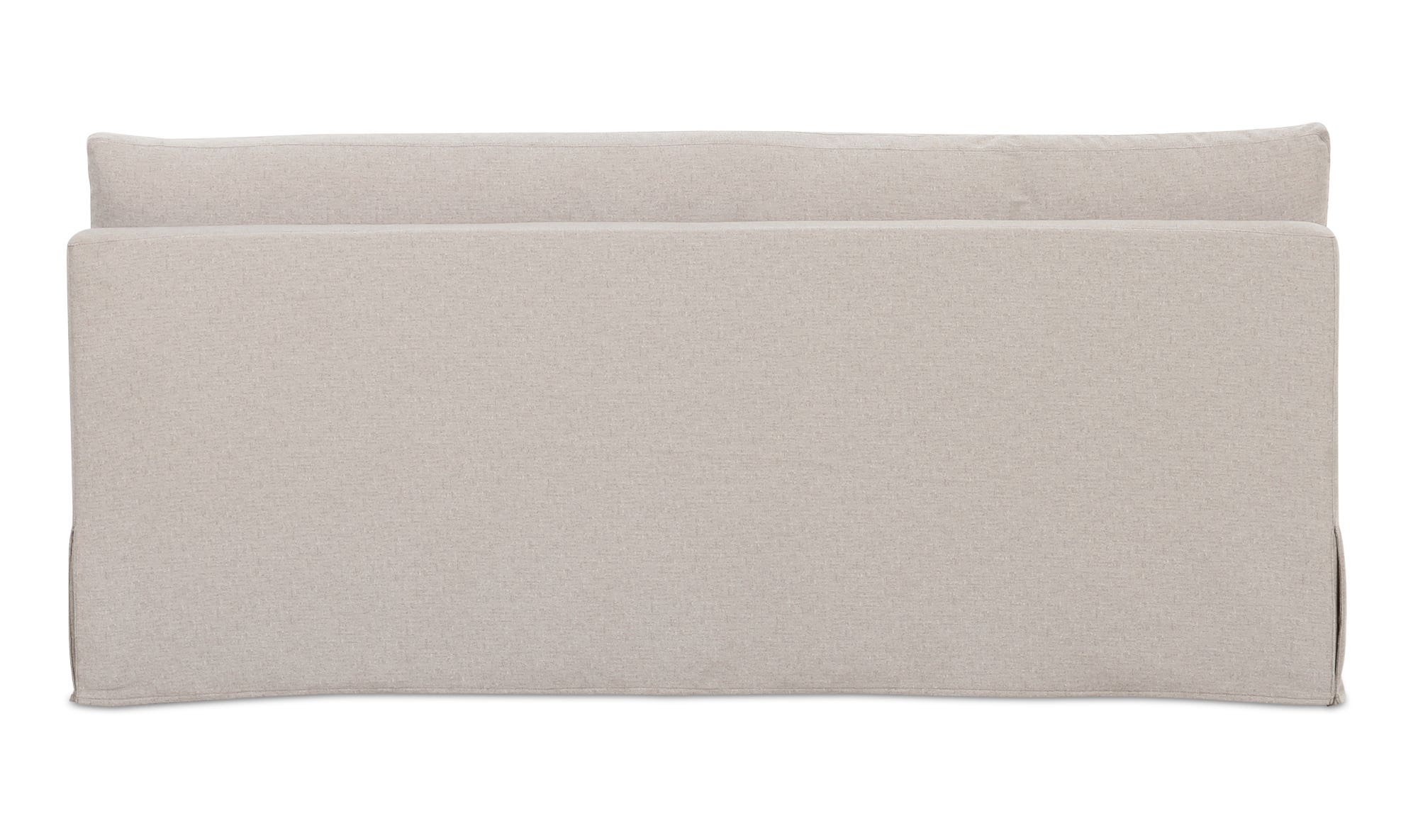 Fable Slipcover Dining Bench Beige by Moe's Home Collection - view 8