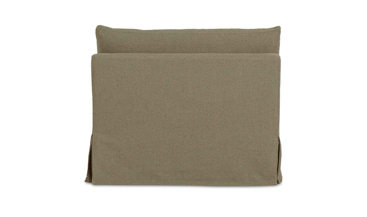 Fable Slipcover Dining Chair and Half Olive by Moe's Home Collection - view 7