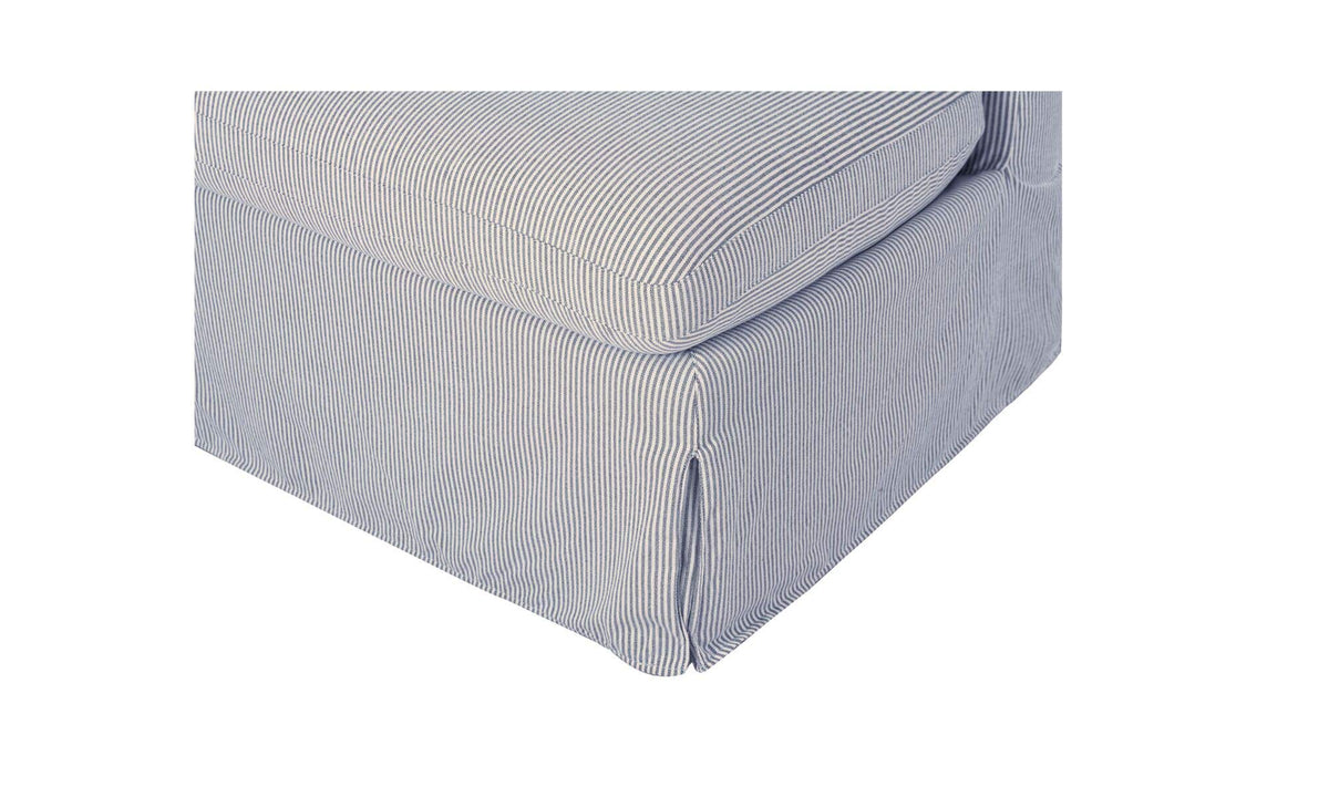 Fable Slipcover Dining Chair and Half Navy Stripe by Moe's Home Collection - view 12