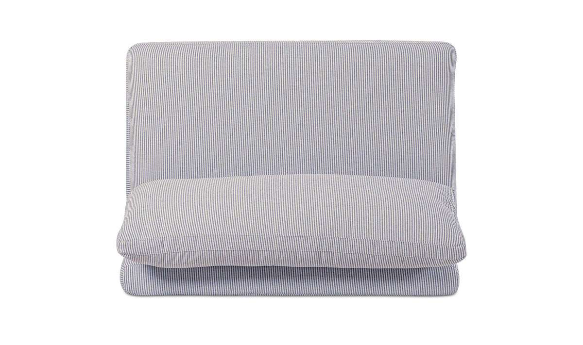 Fable Slipcover Dining Chair and Half Navy Stripe by Moe's Home Collection - view 13