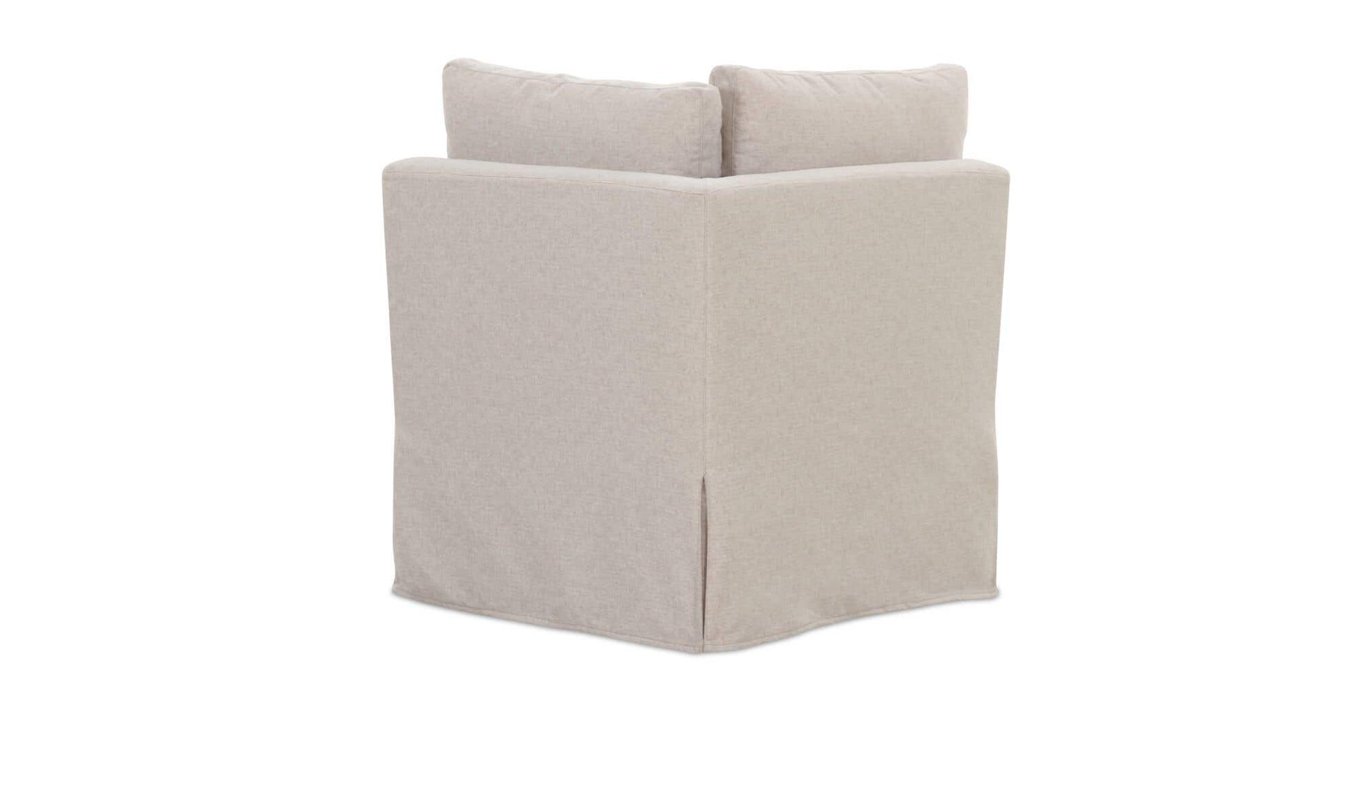 Fable Slipcover Dining Corner Chair Beige by Moe's Home Collection - view 8
